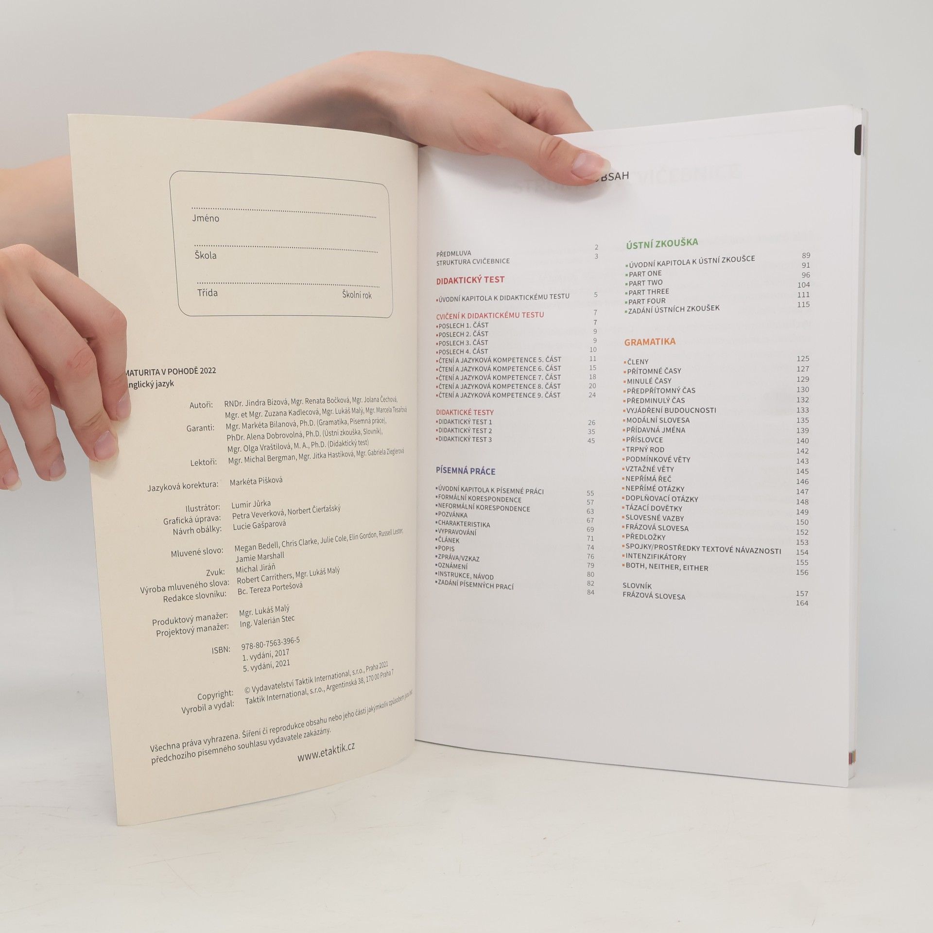 Autorenkollektiv Maturita v pohodě 2022. Anglický jazyk
