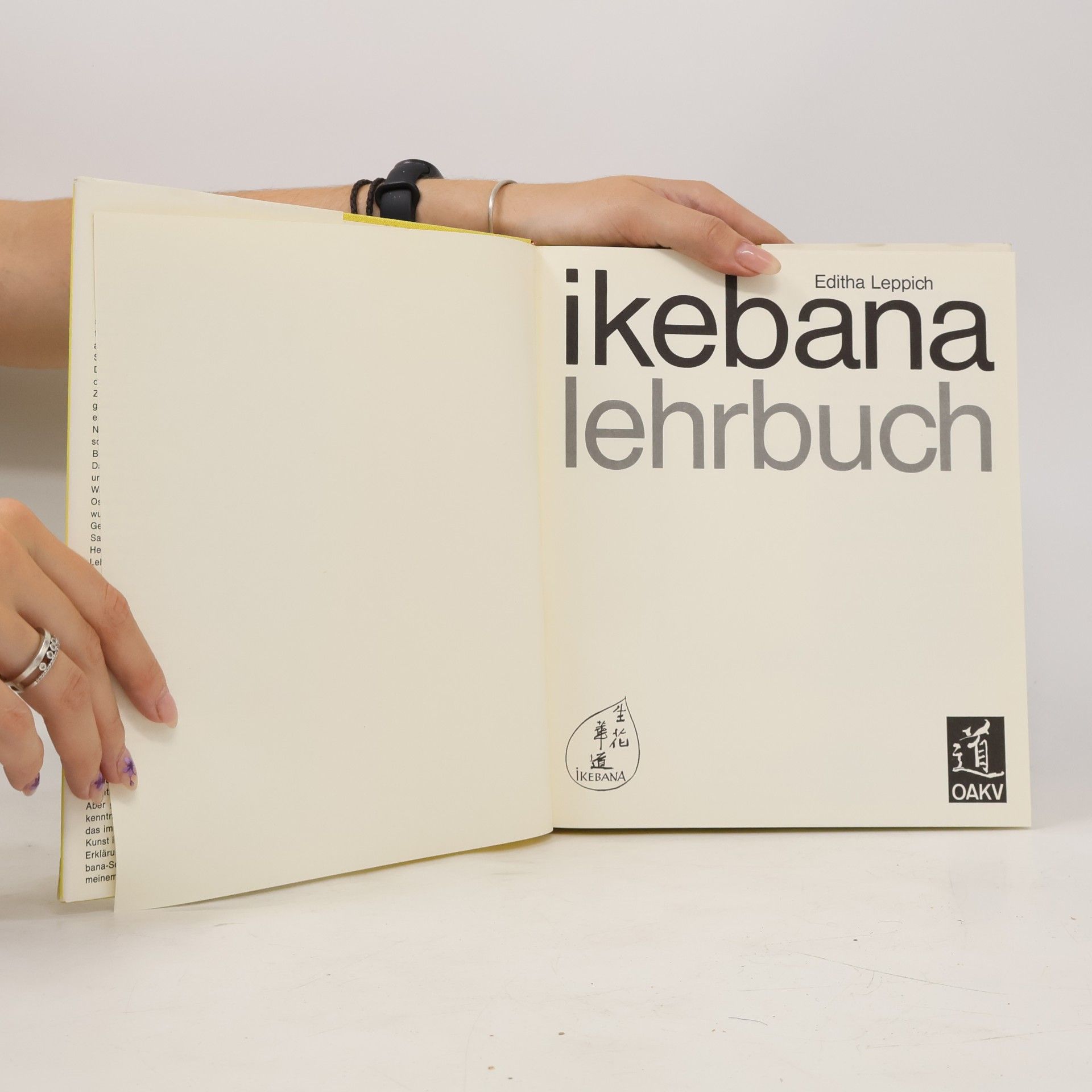 Editha Leppich Ikebana Lehrbuch