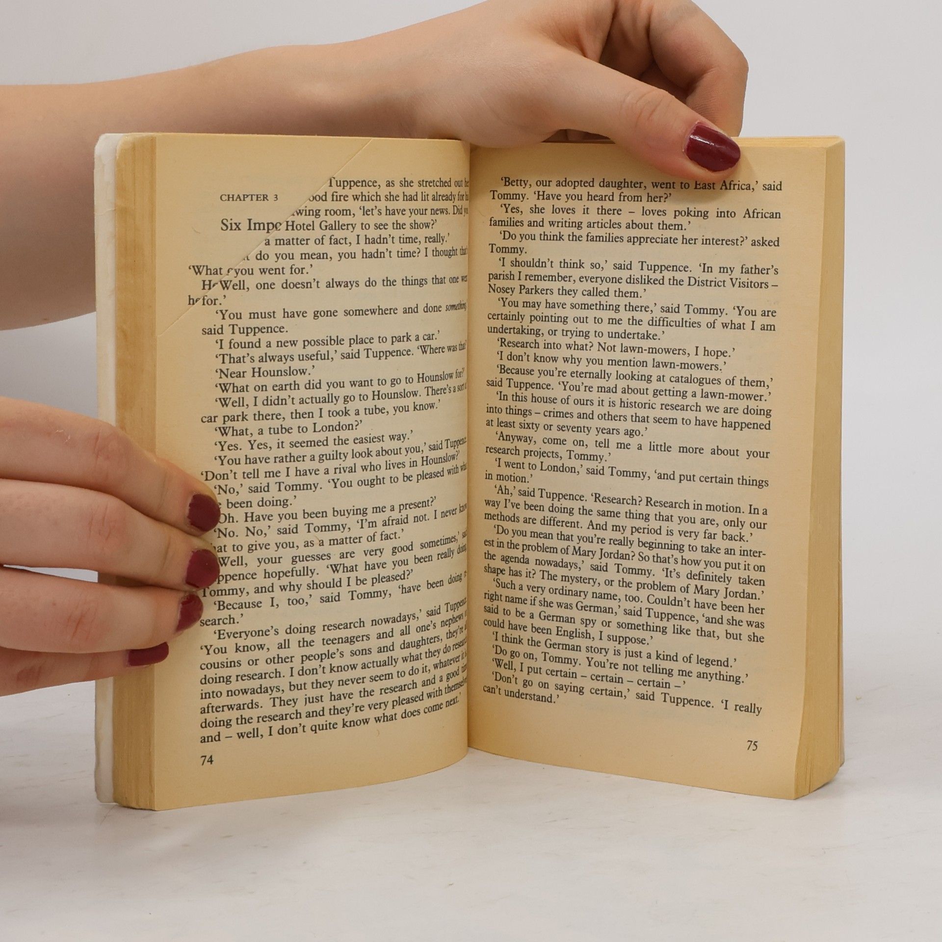 Agatha Christie Postern of Fate