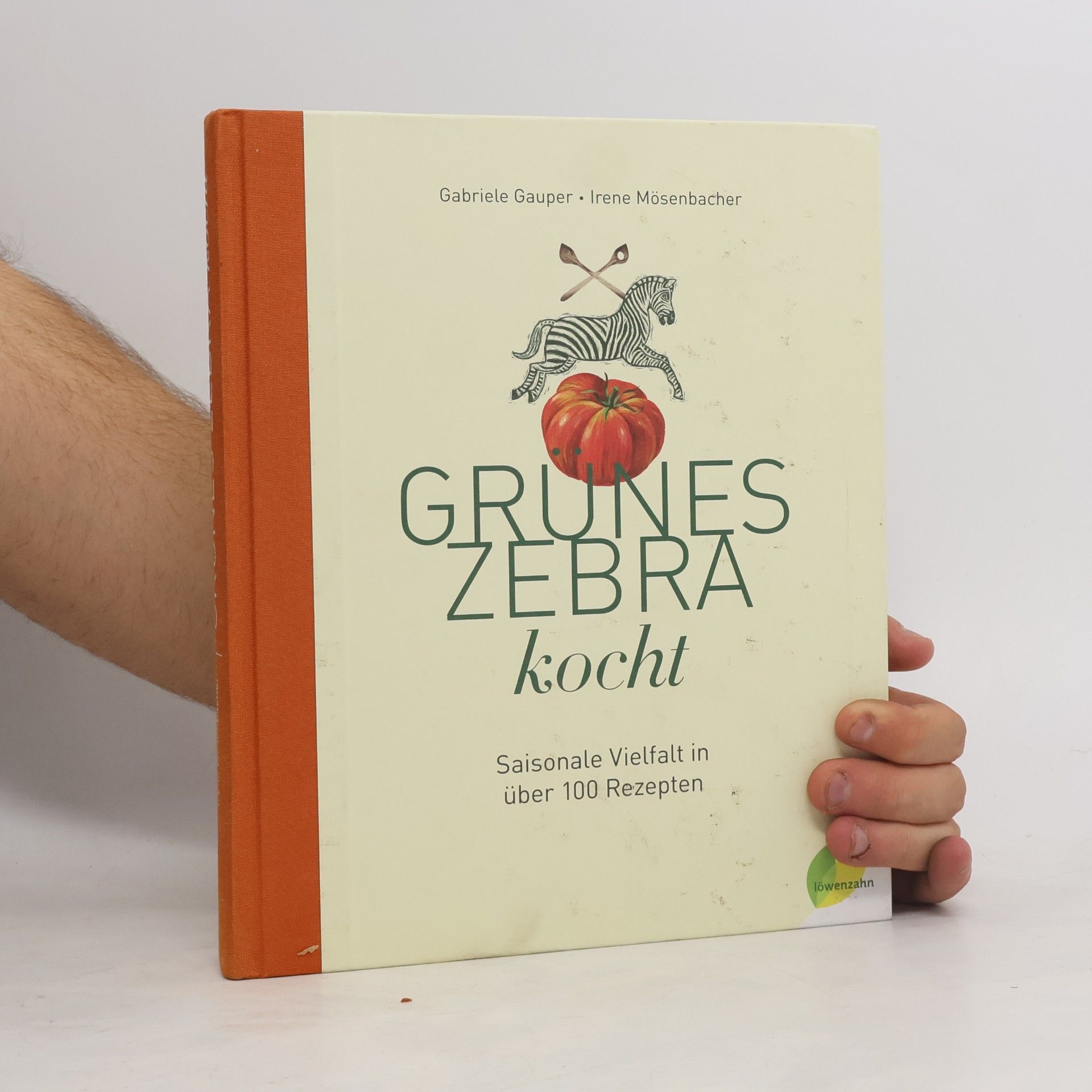 Gabriele Gauper Grünes Zebra kocht