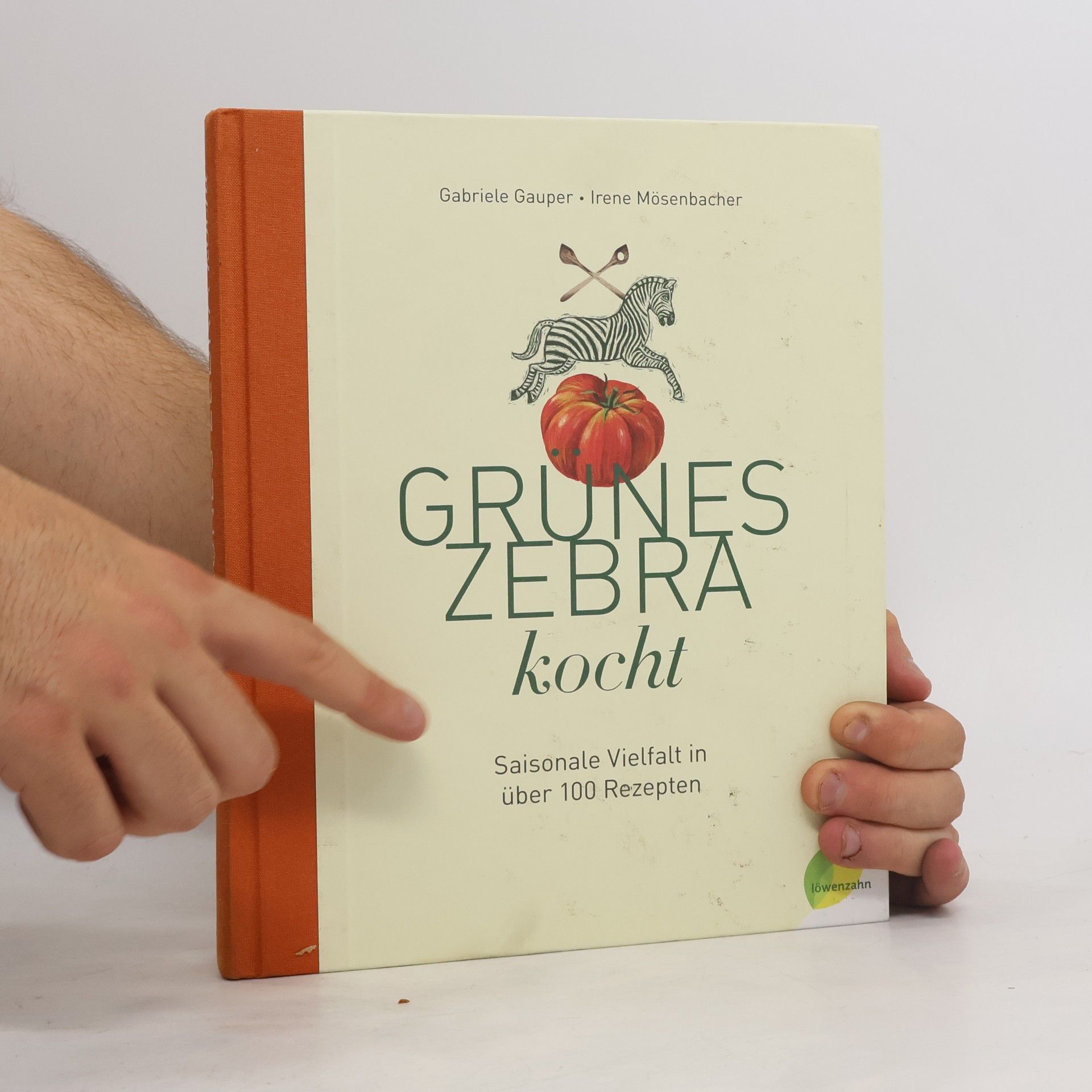 Gabriele Gauper Grünes Zebra kocht