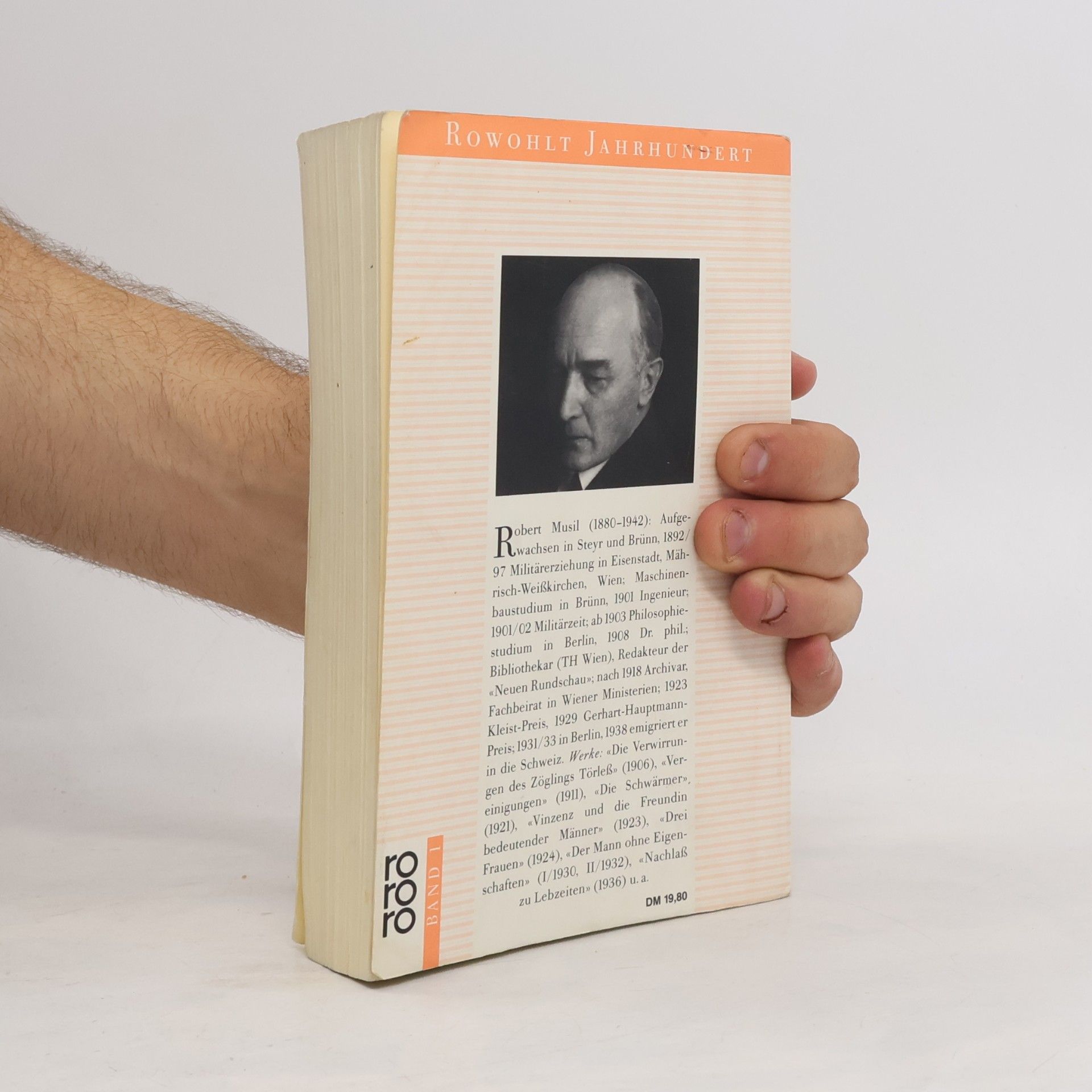 Robert Musil Der mann ohne eigenschaften I.