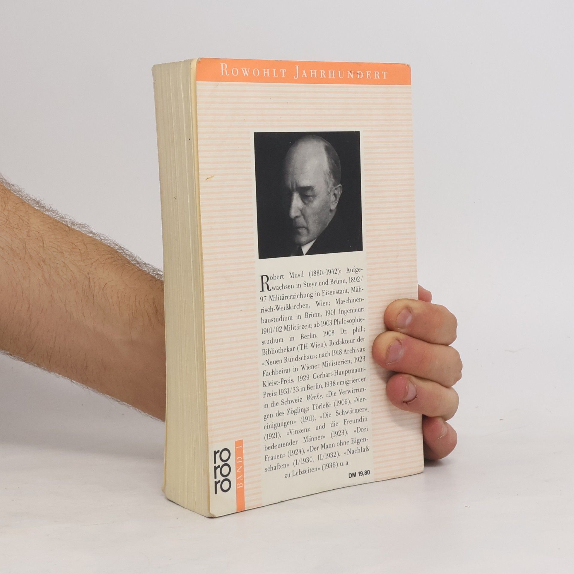 Robert Musil Der mann ohne eigenschaften I.