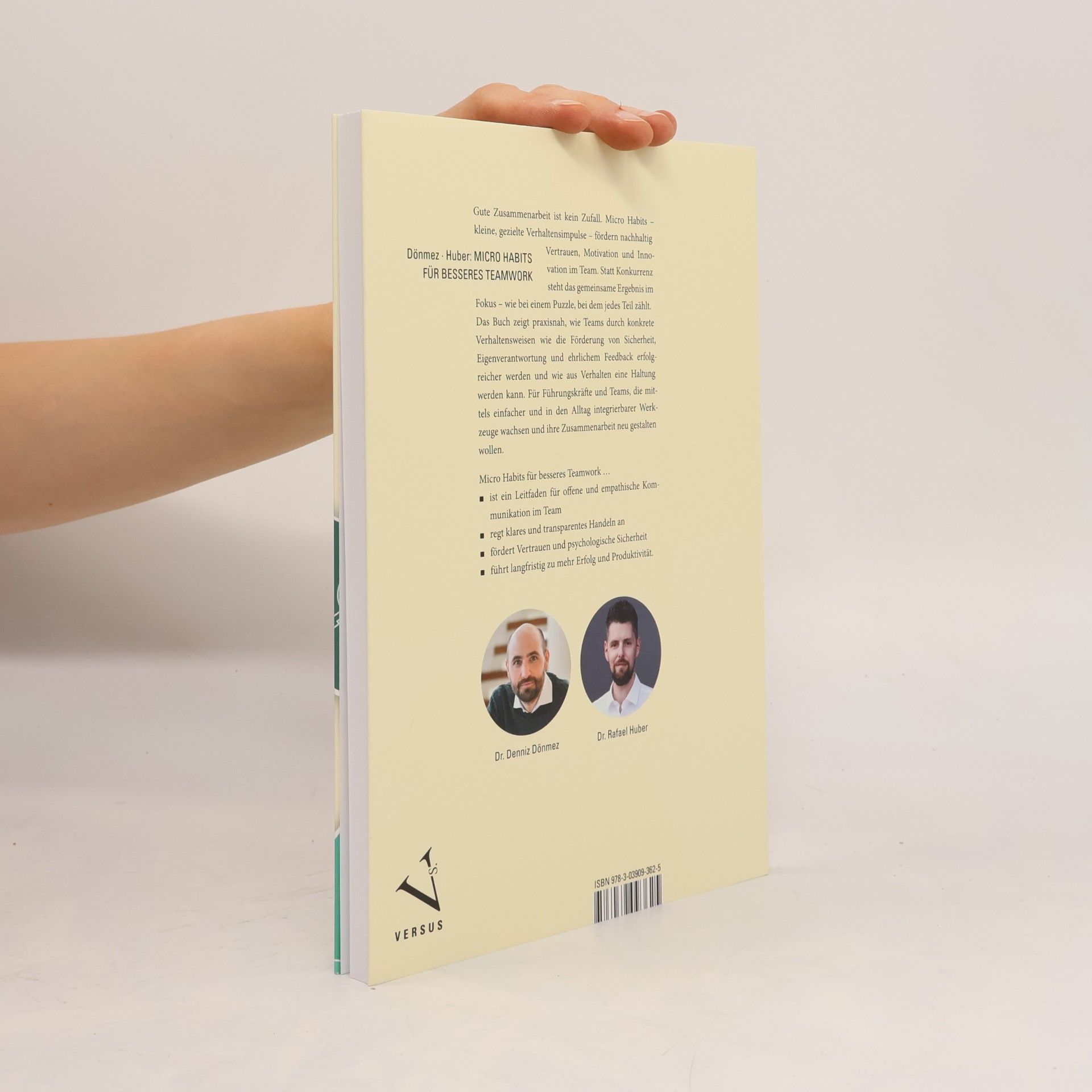Denniz Dönmez Micro Habits für besseres Teamwork: Psychologische Hacks mit großer Wirkung
