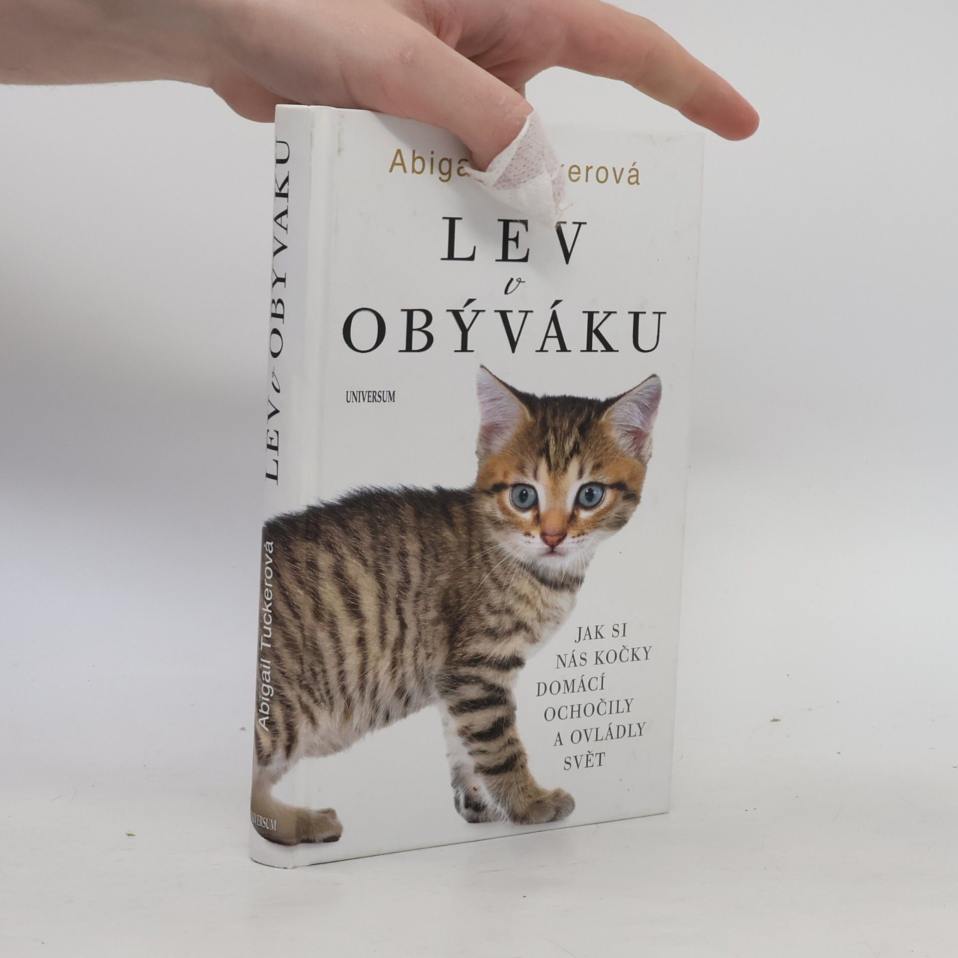 Abigail Tucker Lev v obýváku: Jak si nás kočky domácí ochočily a ovládly svět