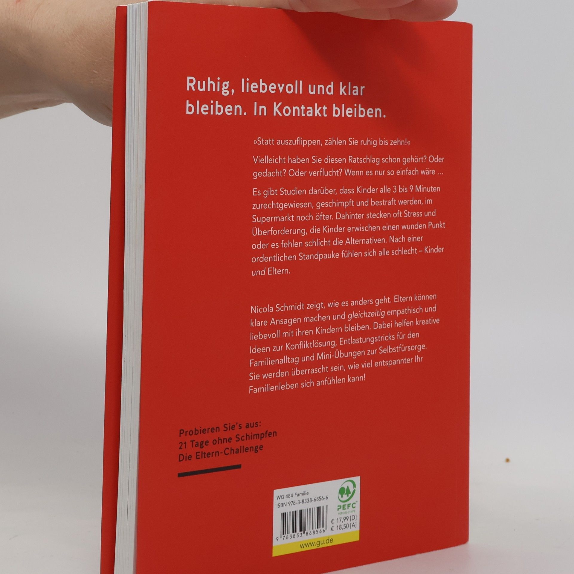 Nicola Schmidt Erziehen ohne Schimpfen