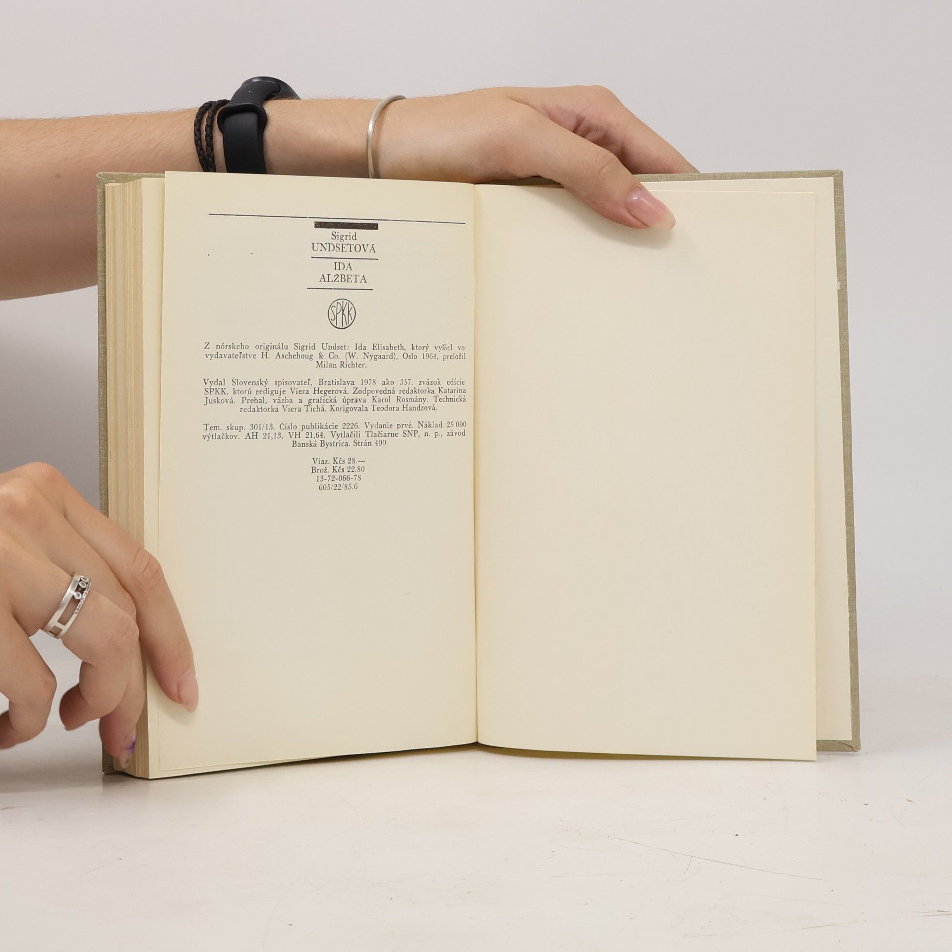 Sigrid Undset Ida Alžbeta