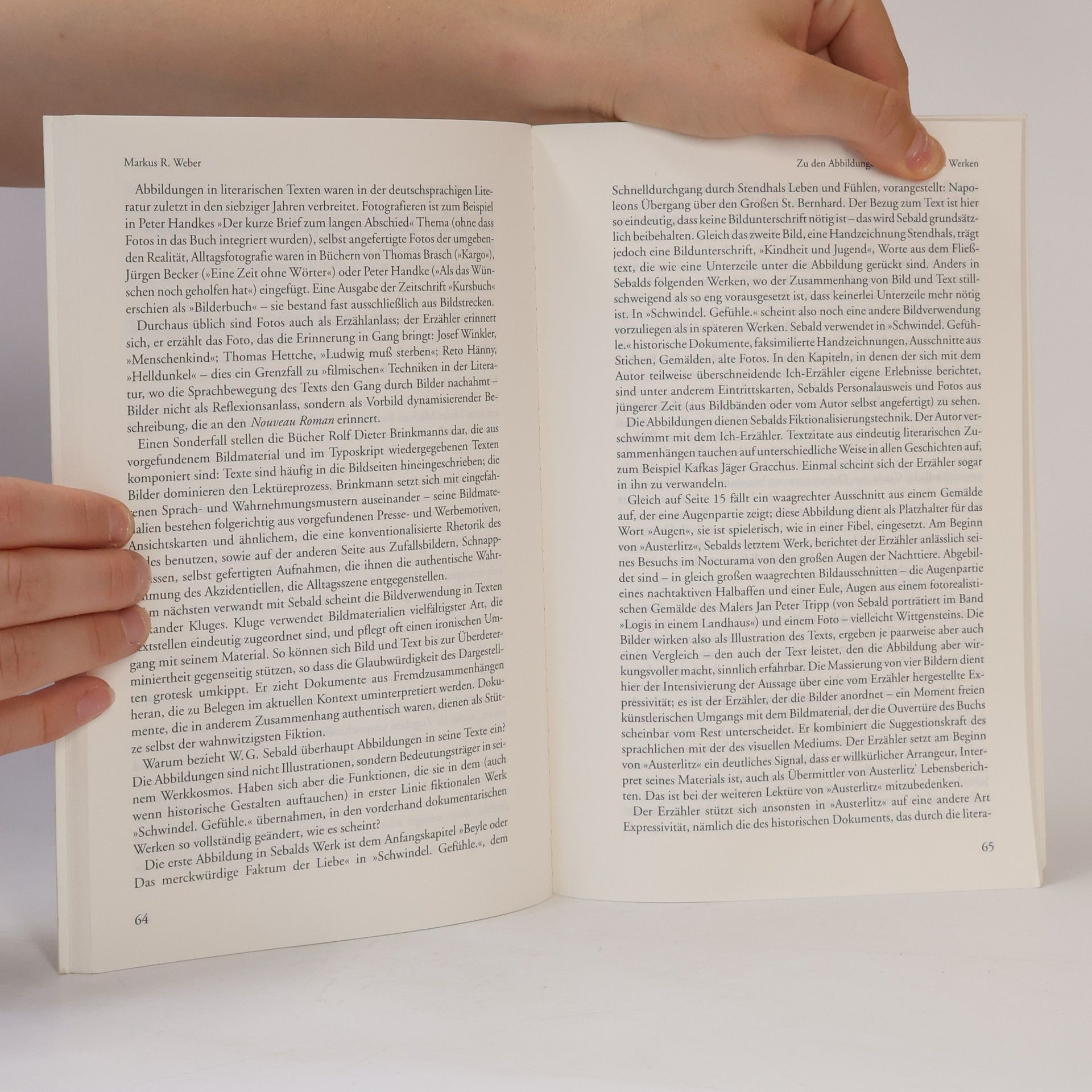 Heinz Ludwig Arnold W. G. Sebald. Text + Kritik