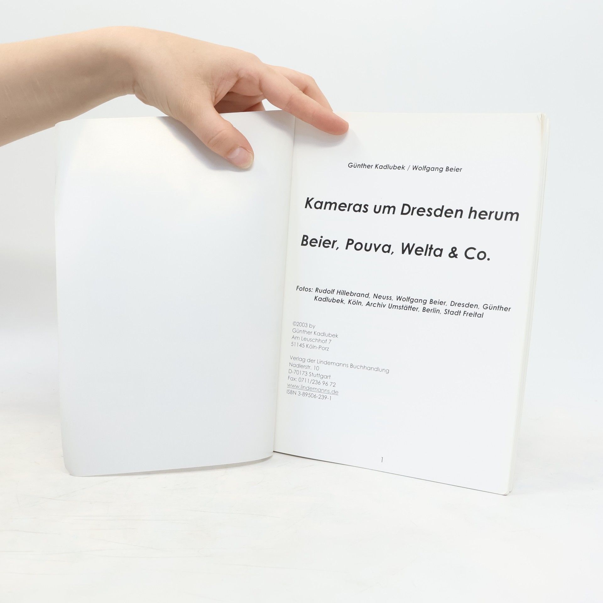 Günther Kadlubek Kameras um Dresden herum