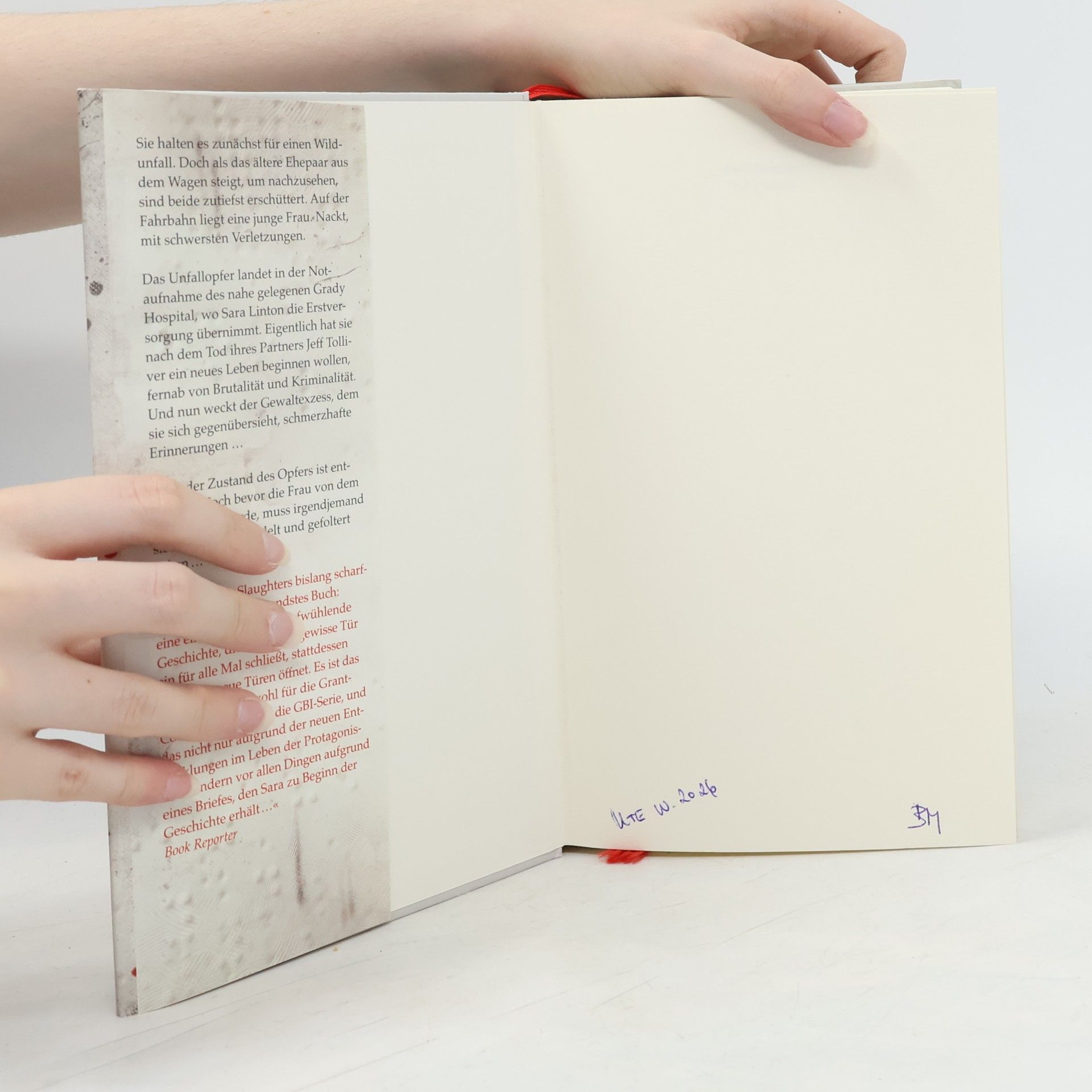 Karin Slaughter Tote Augen