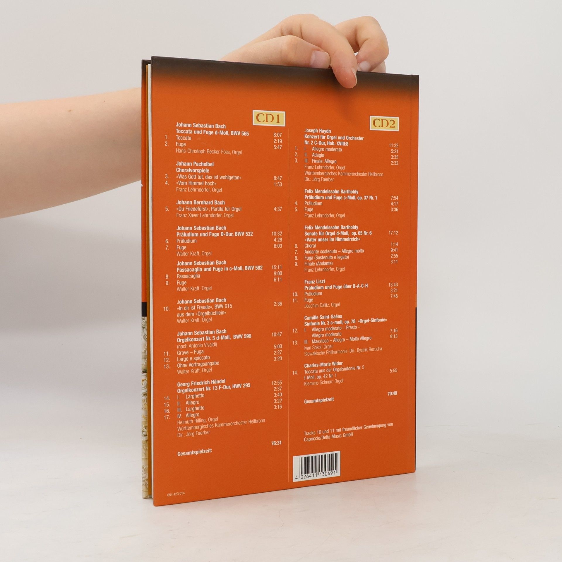 Various authors Klassik Alles, was man kennen sollte. Orgelmusik
