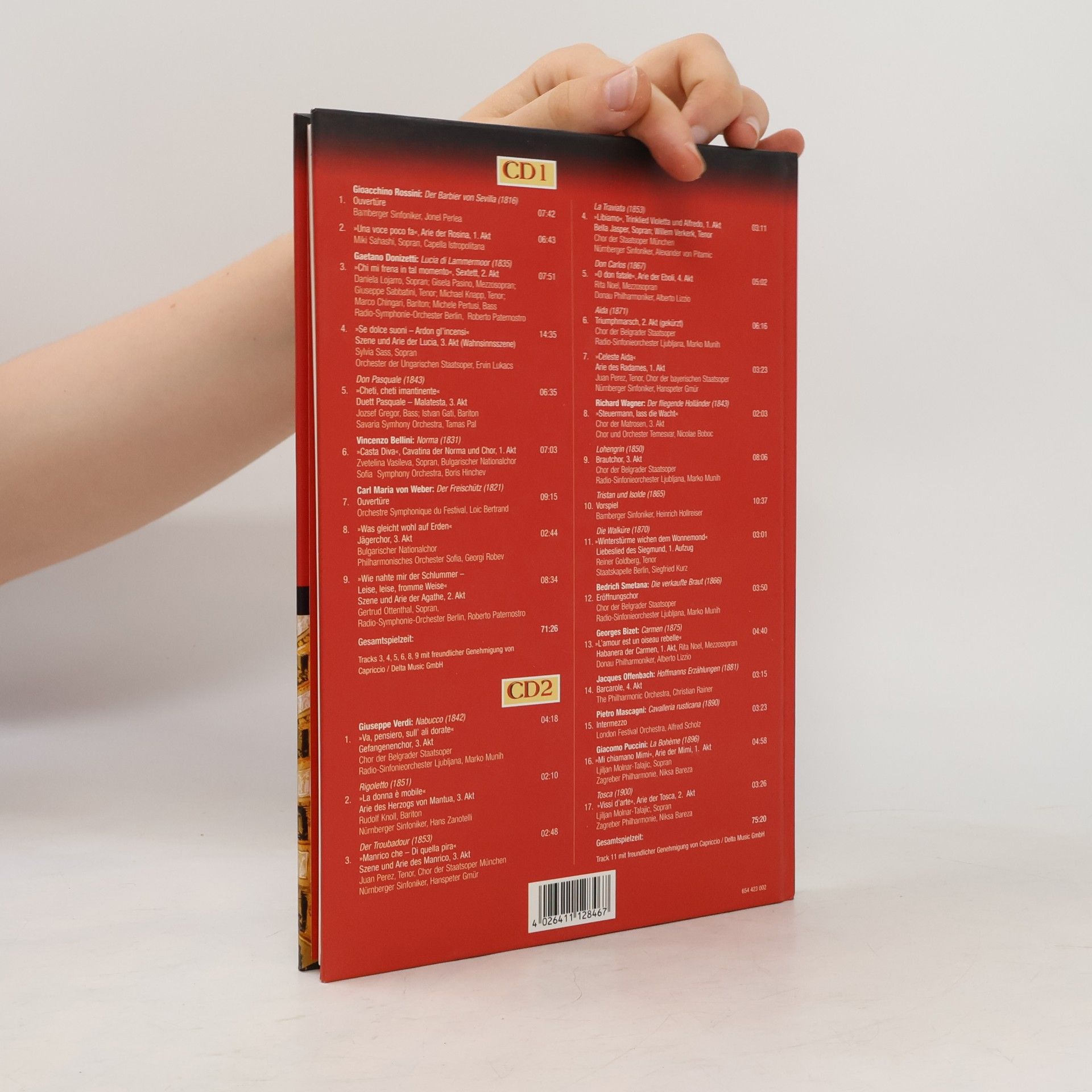 Various authors Grosse Oper und Musikdrama