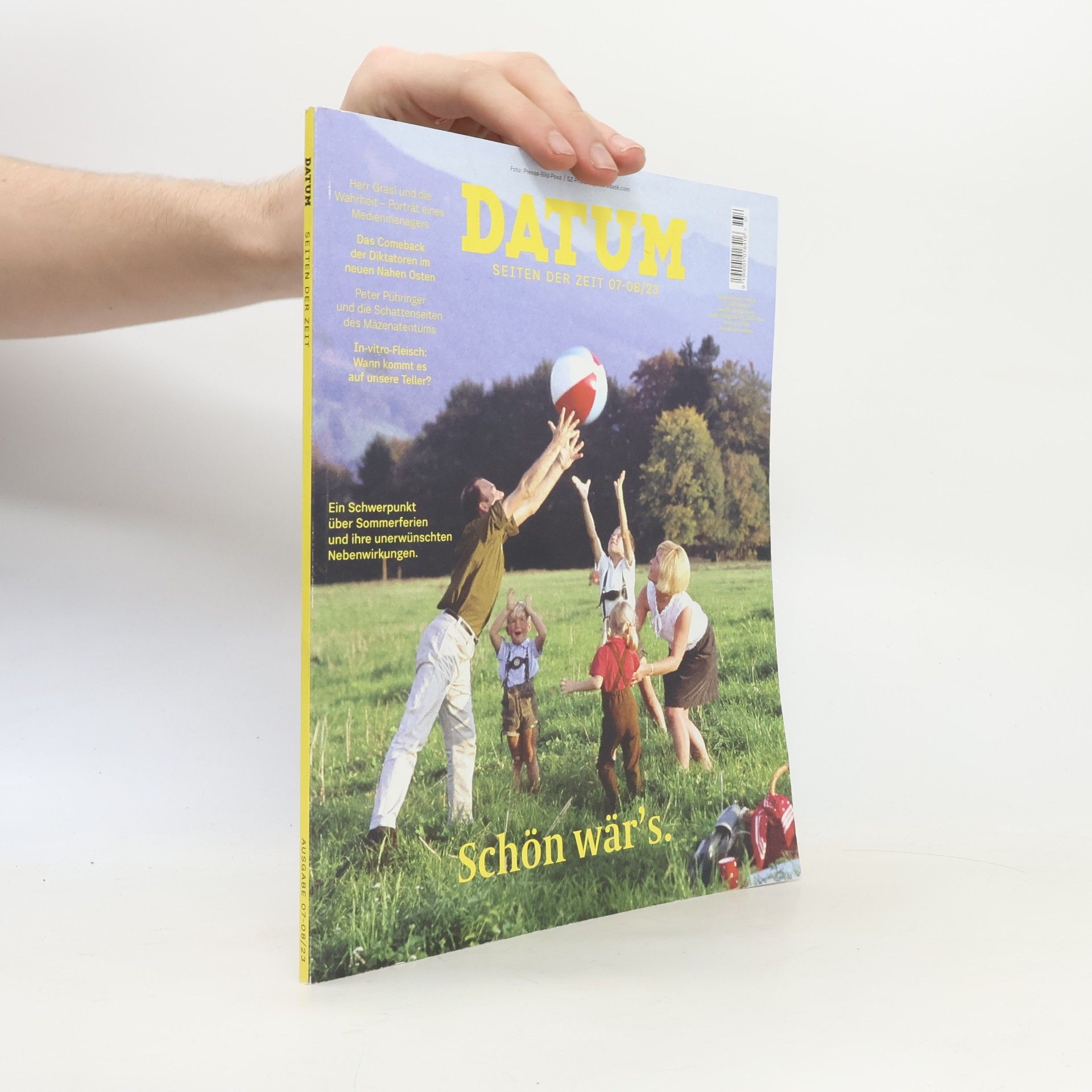 Autorenkollektiv Datum. Seiten der Zeit 07-08/23