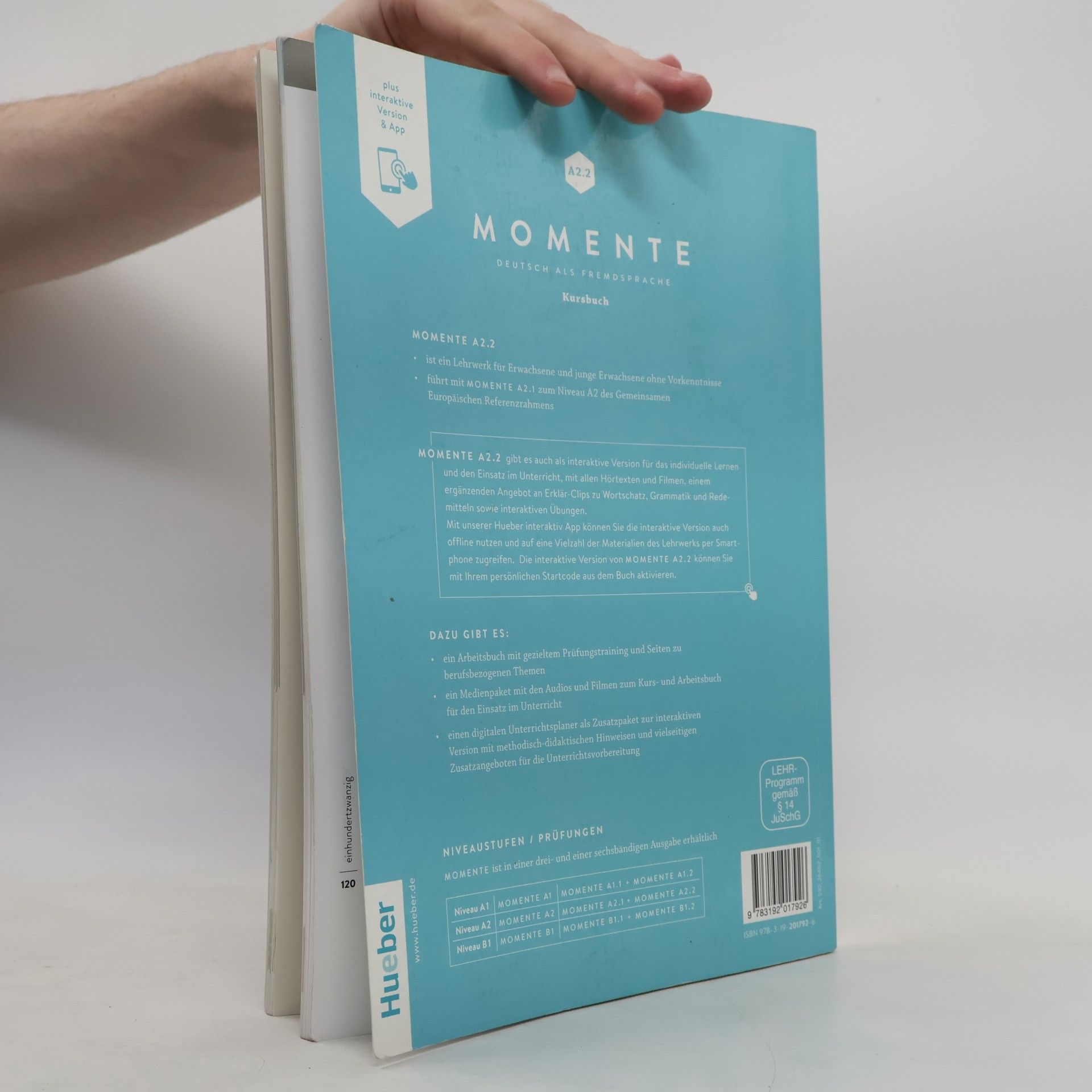 Angela Pude Momente A2.2. Kursbuch plus interaktive Version