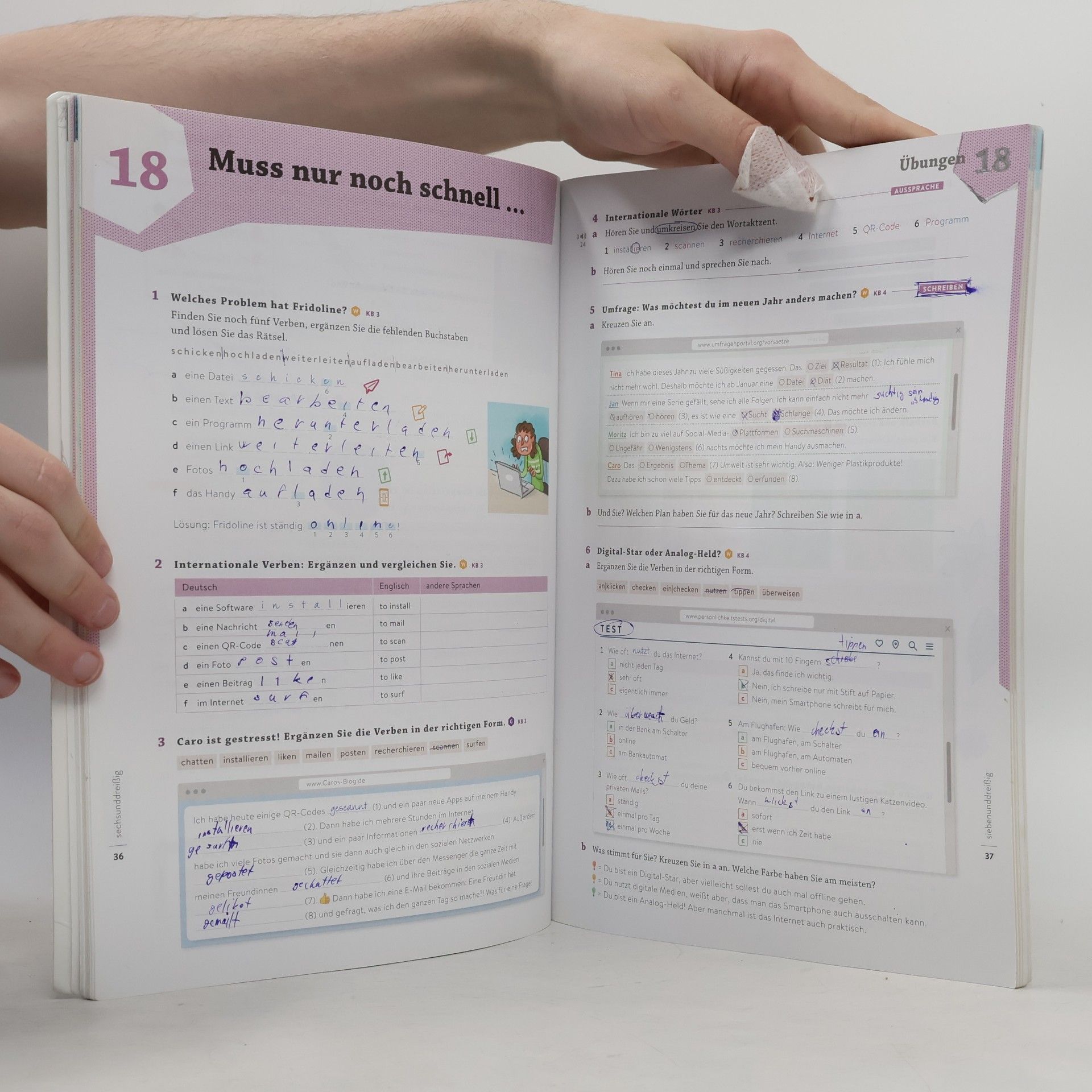 Anna Breitsameter Momente A2.2. Arbeitsbuch plus interaktive Version