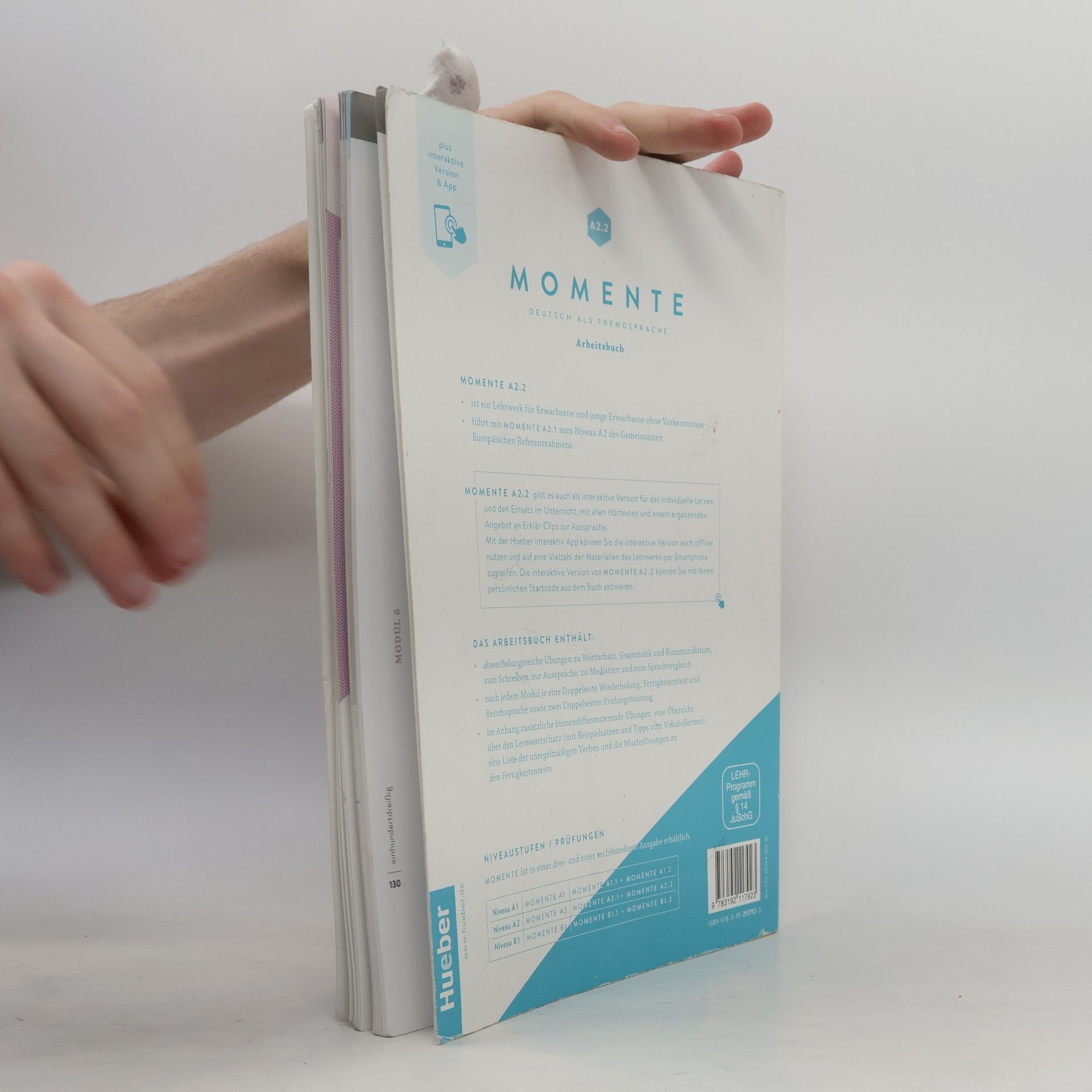 Anna Breitsameter Momente A2.2. Arbeitsbuch plus interaktive Version