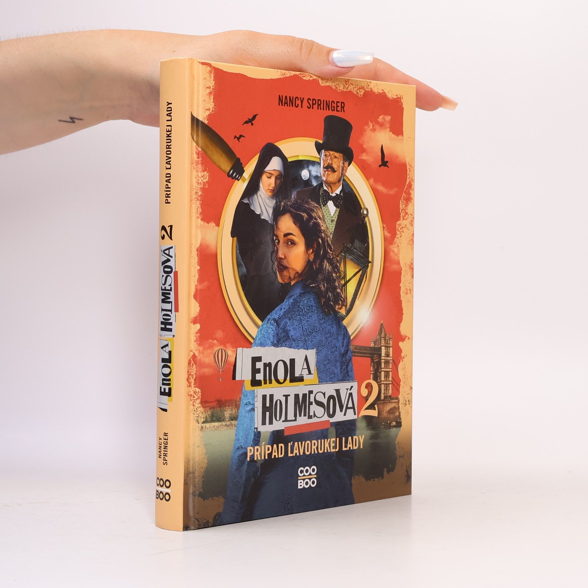 Nancy Springer Enola Holmesová 2 - Prípad ľavorukej lady