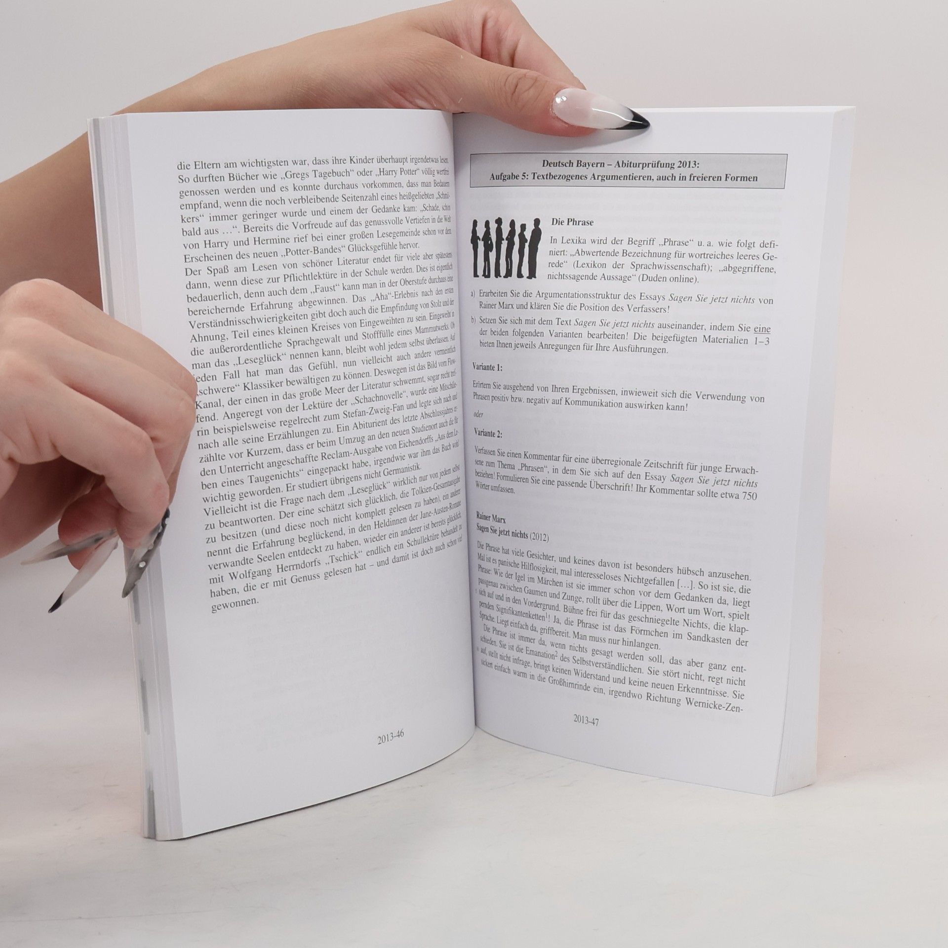 Various authors Abiturprüfung Bayern - Deutsch 2016