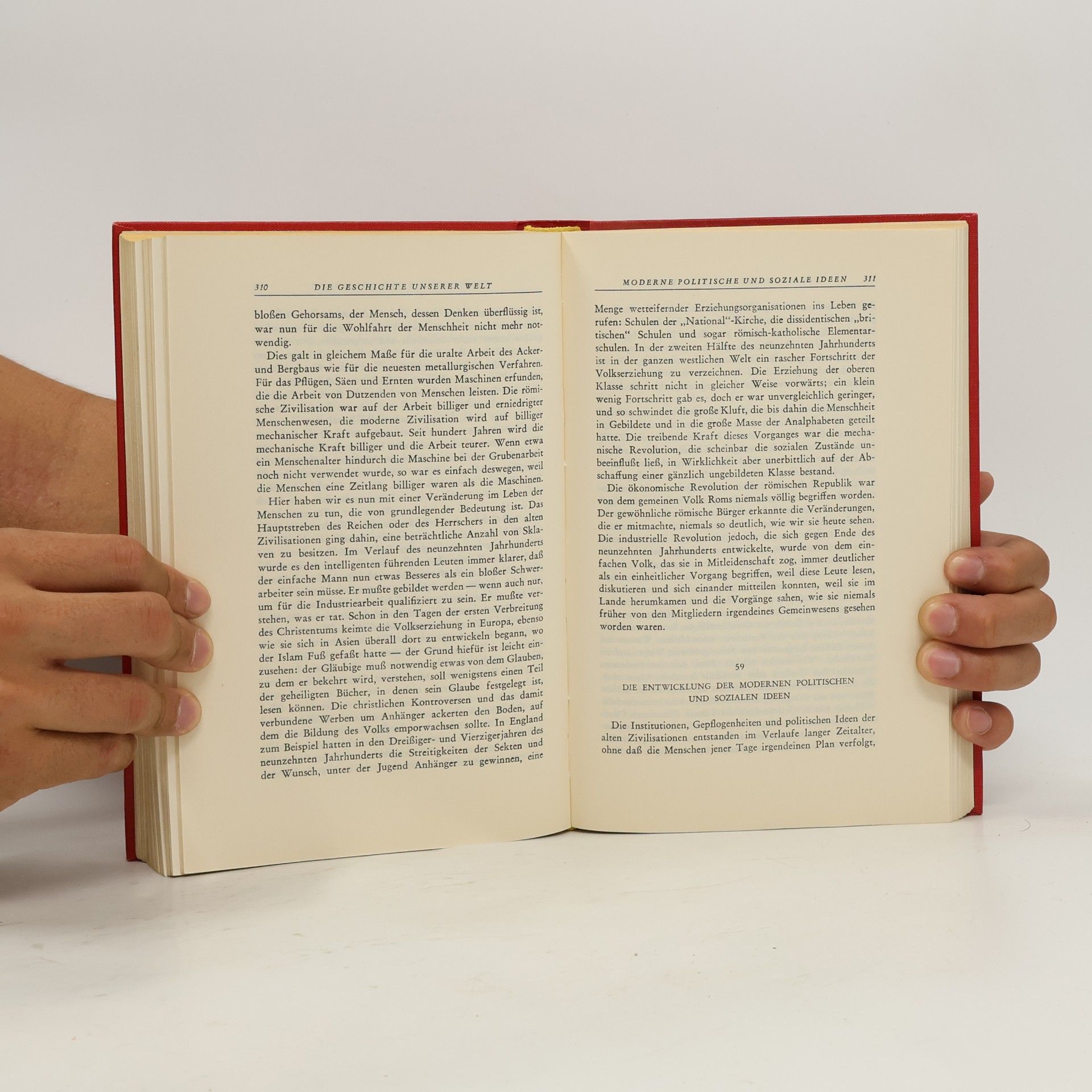 Herbert George Wells Die Geschichte unserer Welt