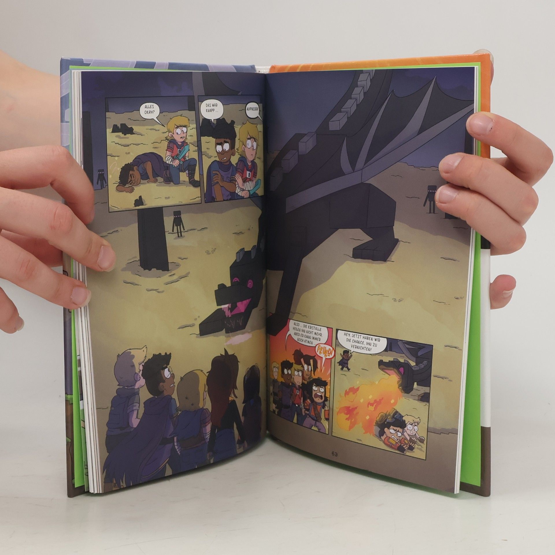 John J. Hill Minecraft, Der Comic