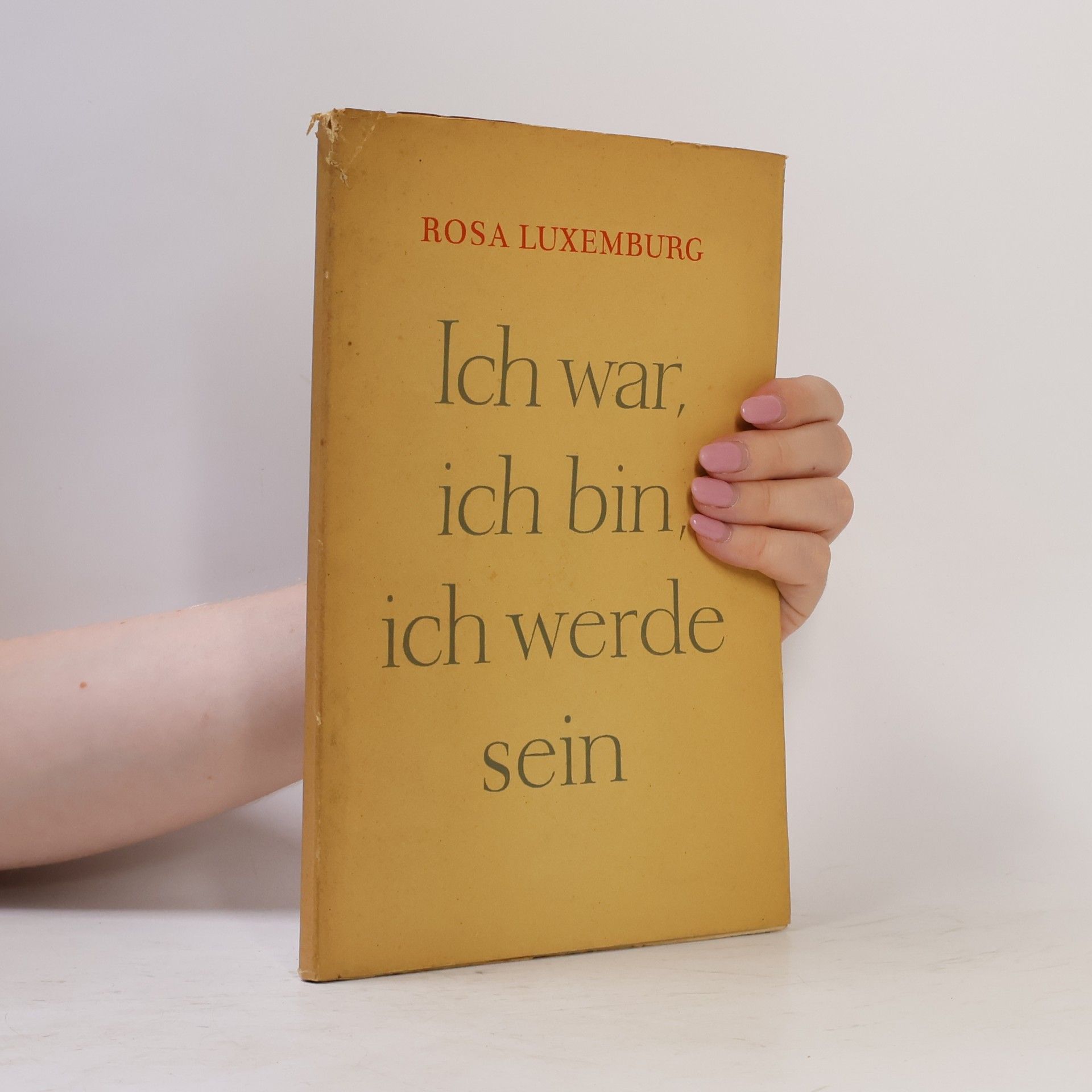 Rosa Luxemburg Ich war, ich bin, ich werde sein