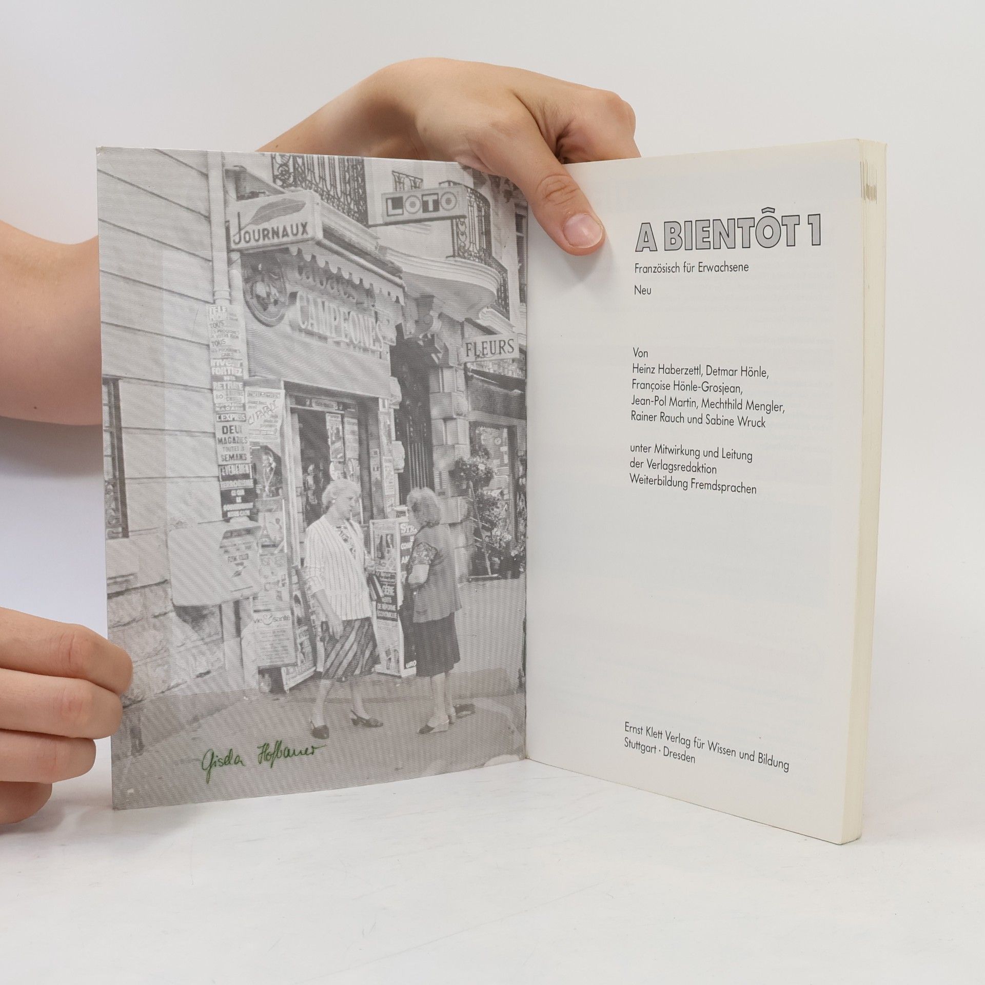 Autorenkollektiv A bientôt 1: Französisch für Erwachsene - Lehrbuch