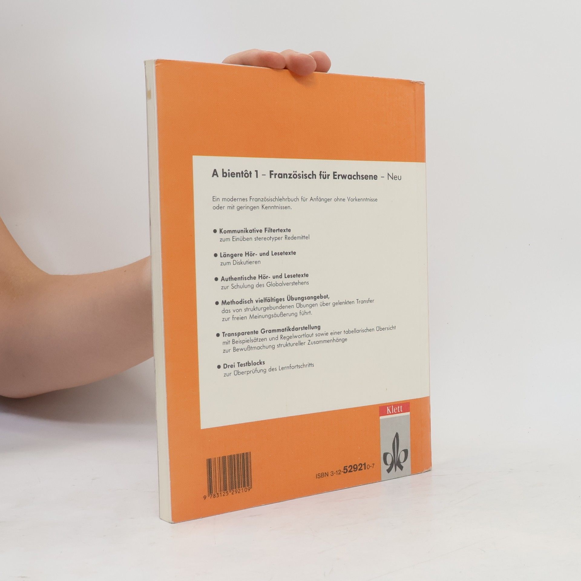 Autorenkollektiv A bientôt 1: Französisch für Erwachsene - Lehrbuch