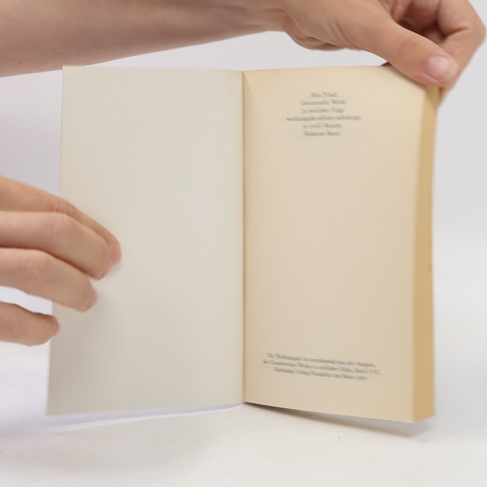 Max Frisch Gesammelte Werke in zeitlicher Folge Band IV. 1