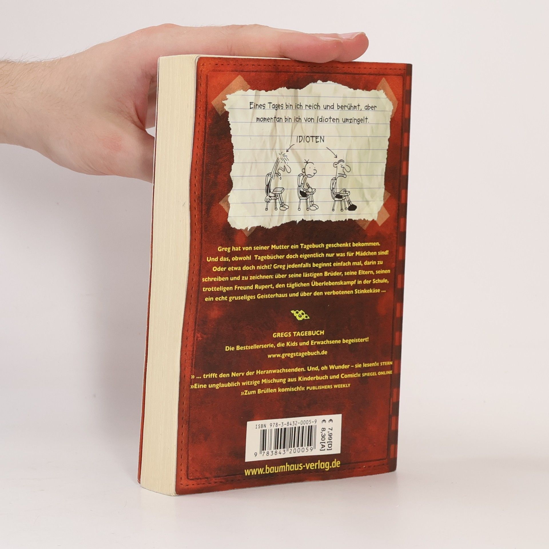 Jeff Kinney Gregs Tagebuch. Von Idioten umzingelt!
