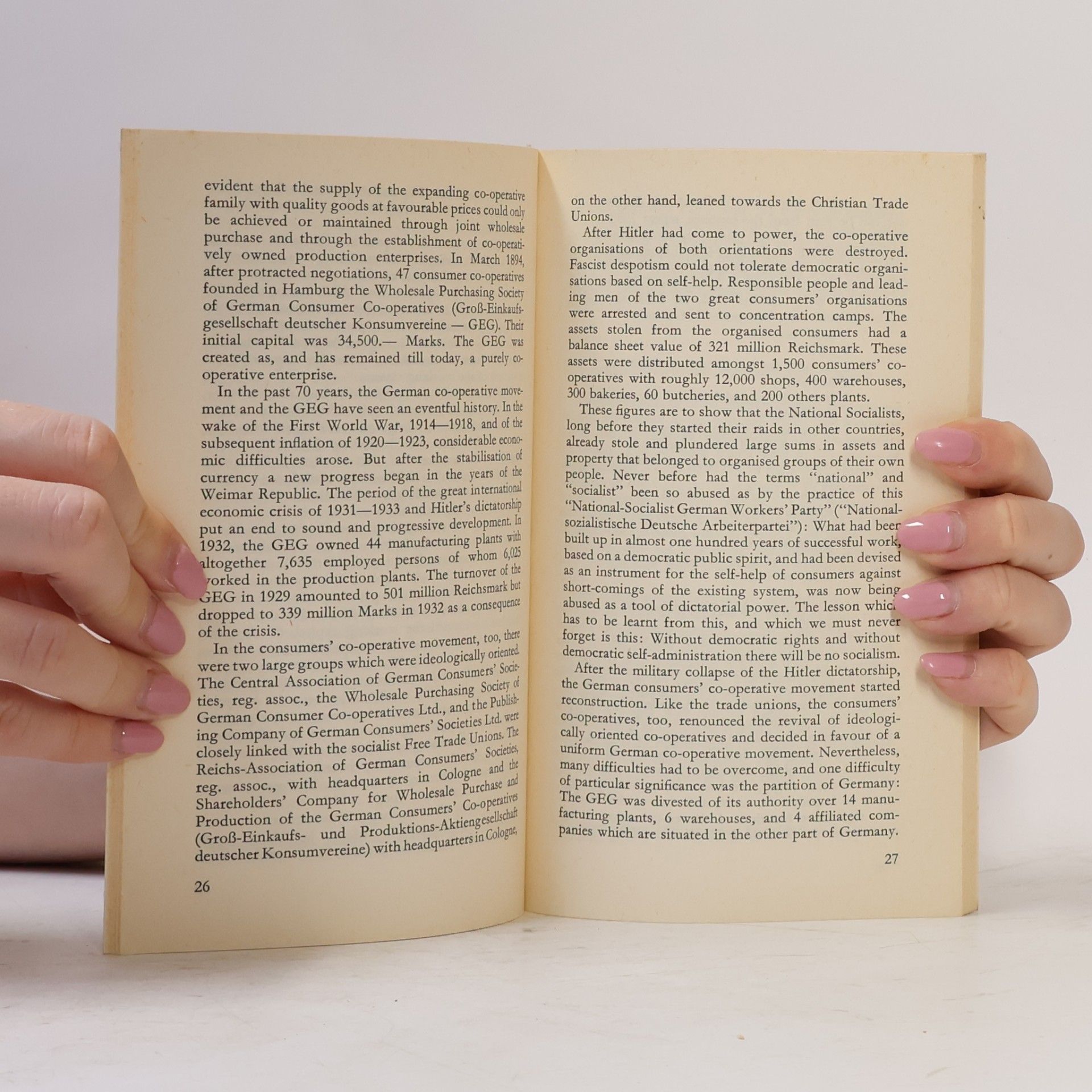 Fritz Ohligs 12 Outlines of the History of the German Labour Movement