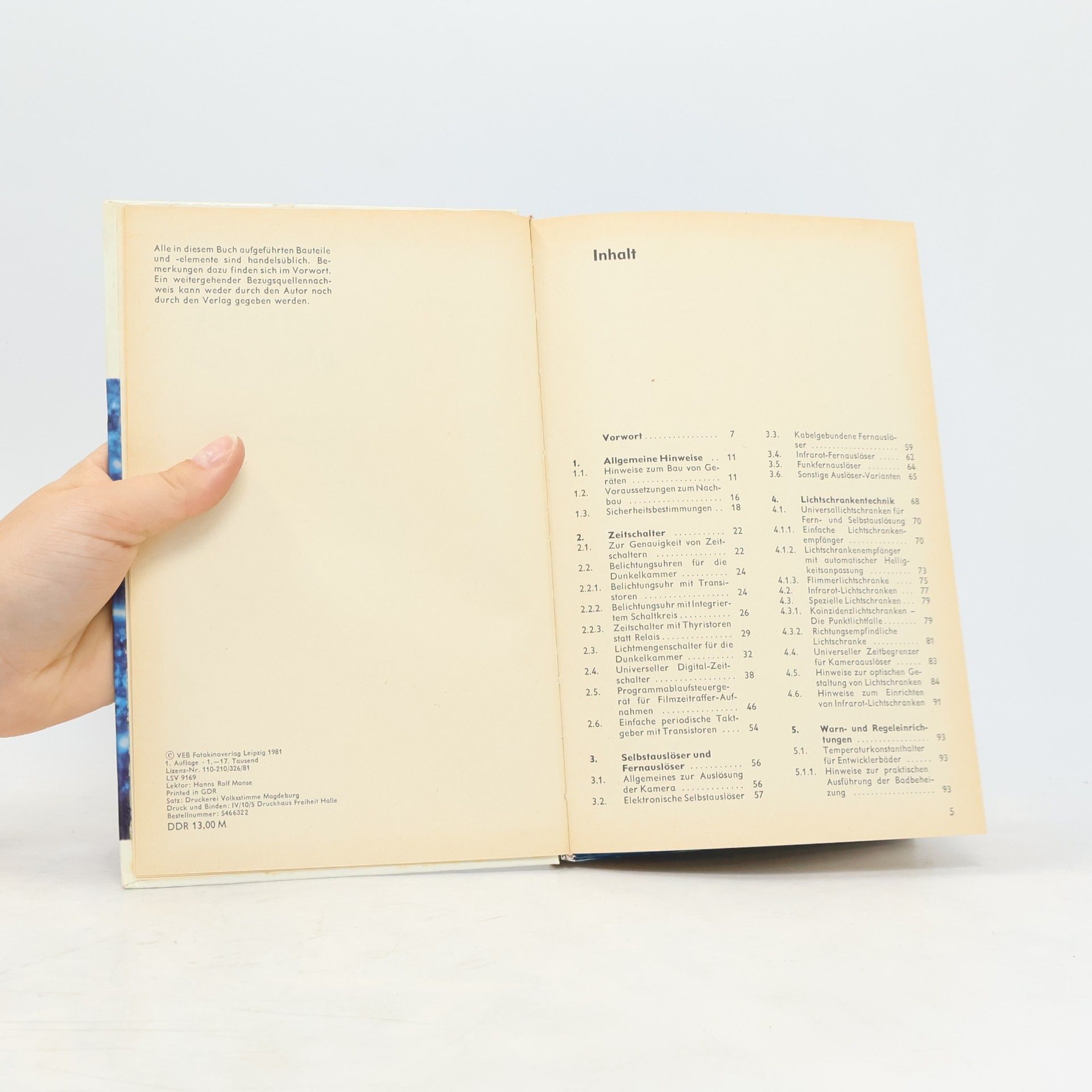 Hagen Jakubaschk Elektronik-Bastelbuch für Foto- und Filmamateure