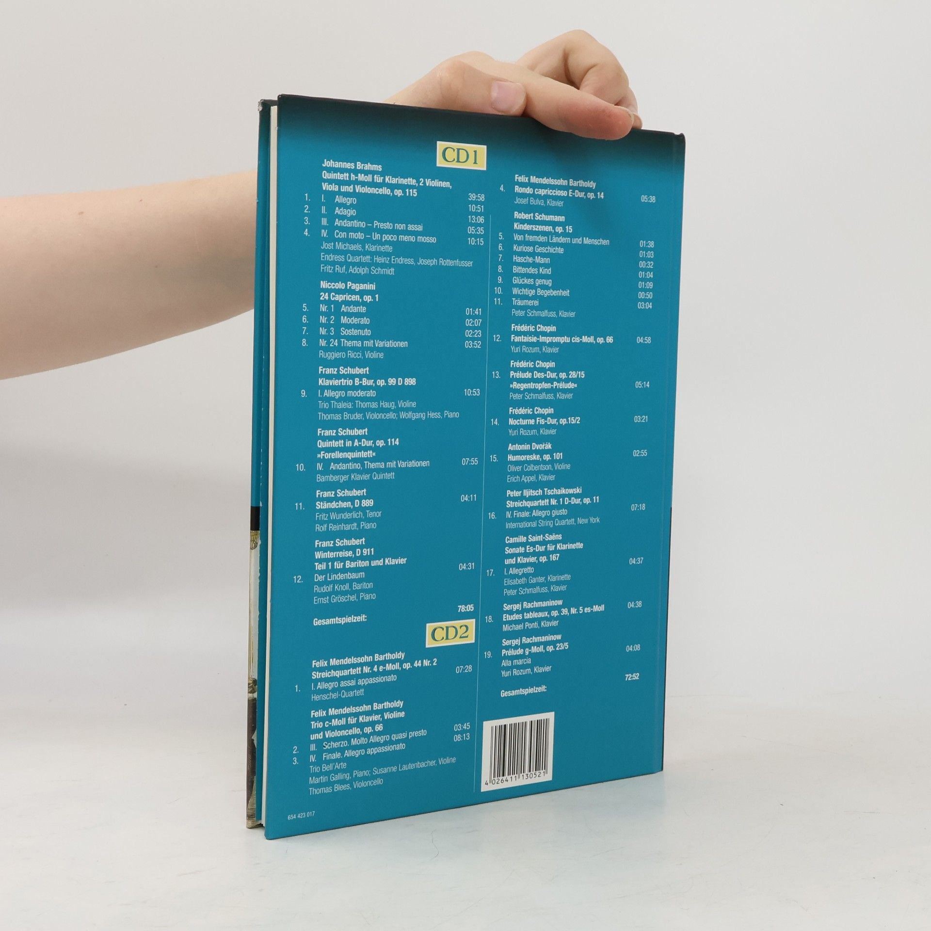 Various authors Klassik. Alles, was man kennen sollte. Kammermusik der Romantik