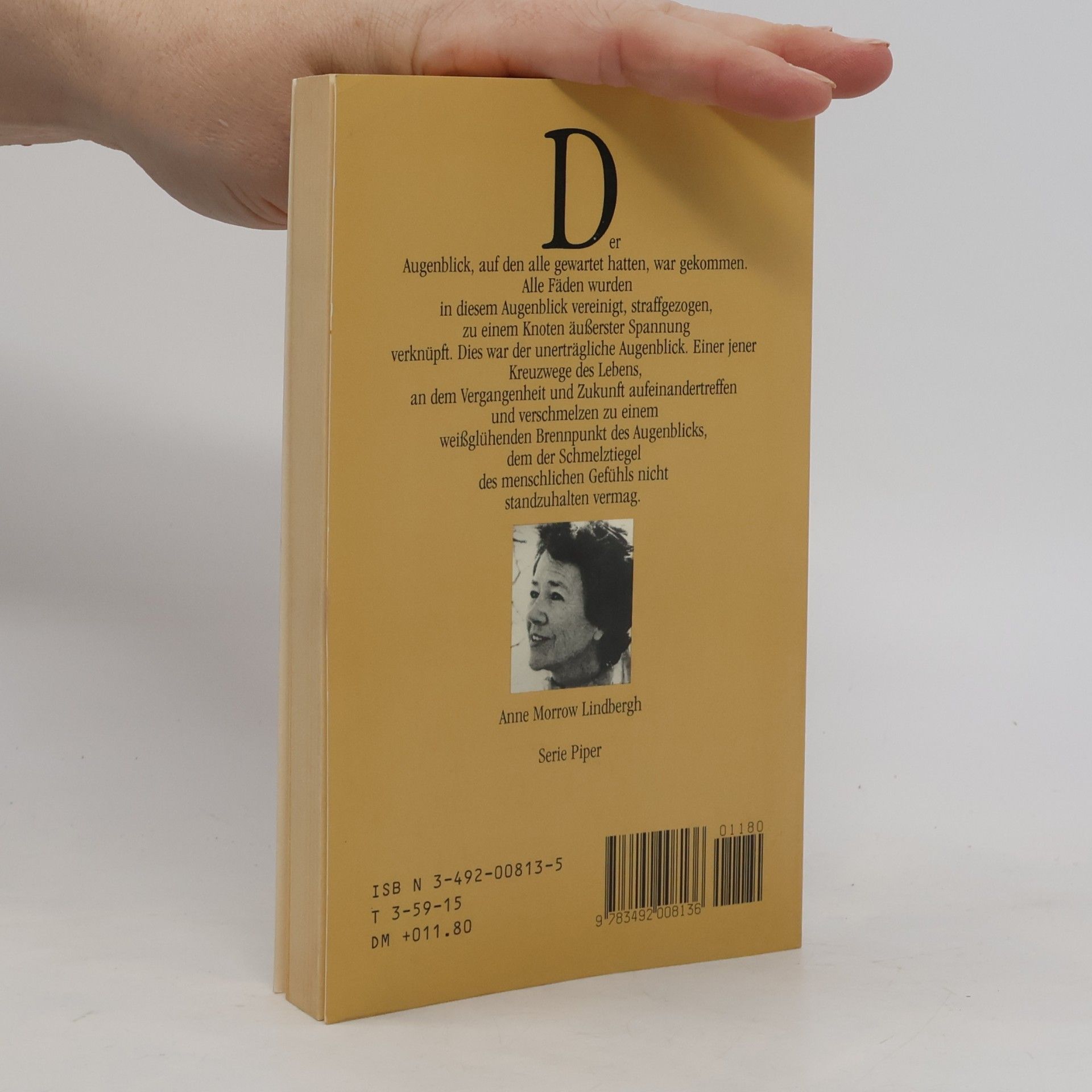 Anne Morrow Lindbergh Halte das Herz fest