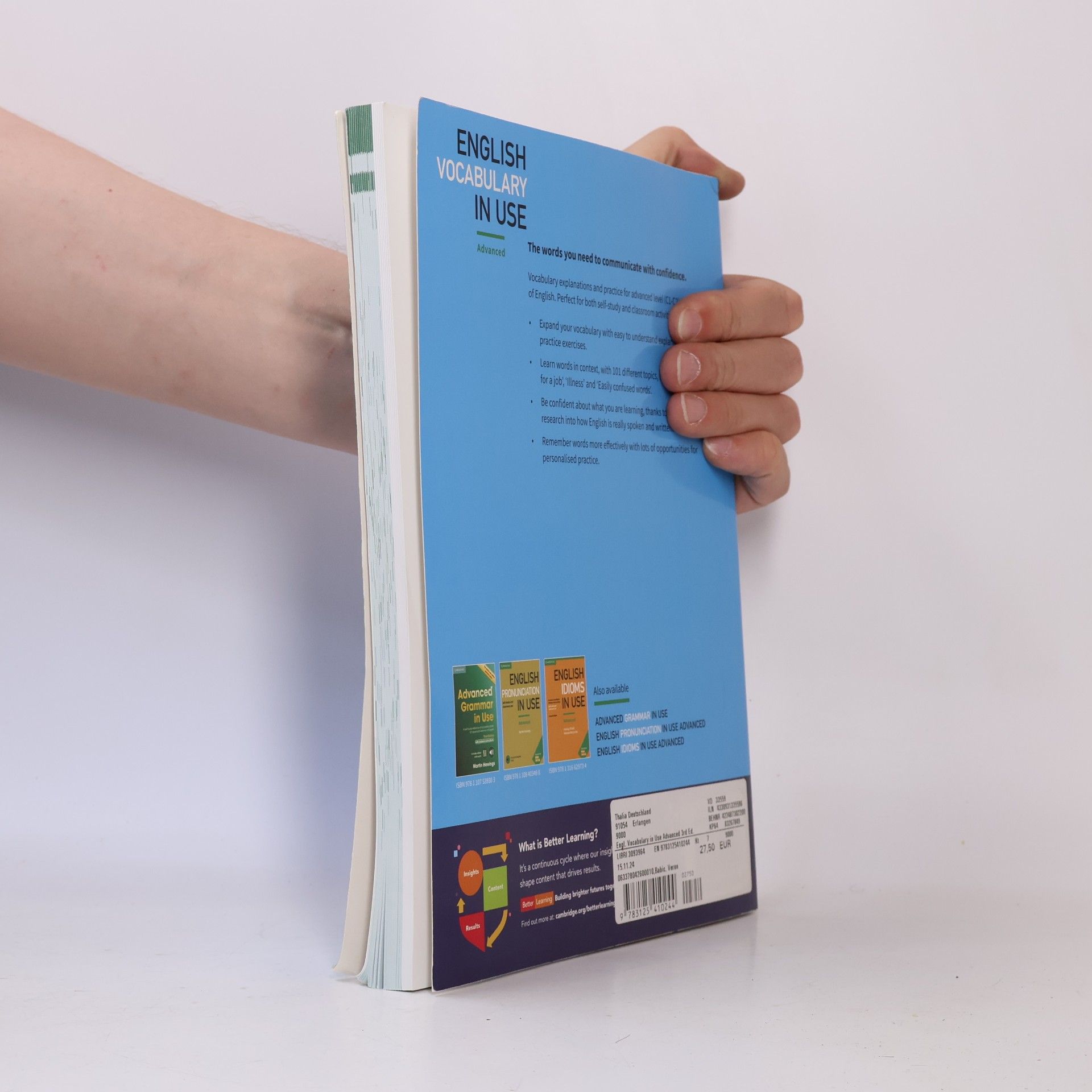 Felicity O'Dell English Vocabulary in Use: Advanced Book with Answers: Vocabulary Reference and Practice
