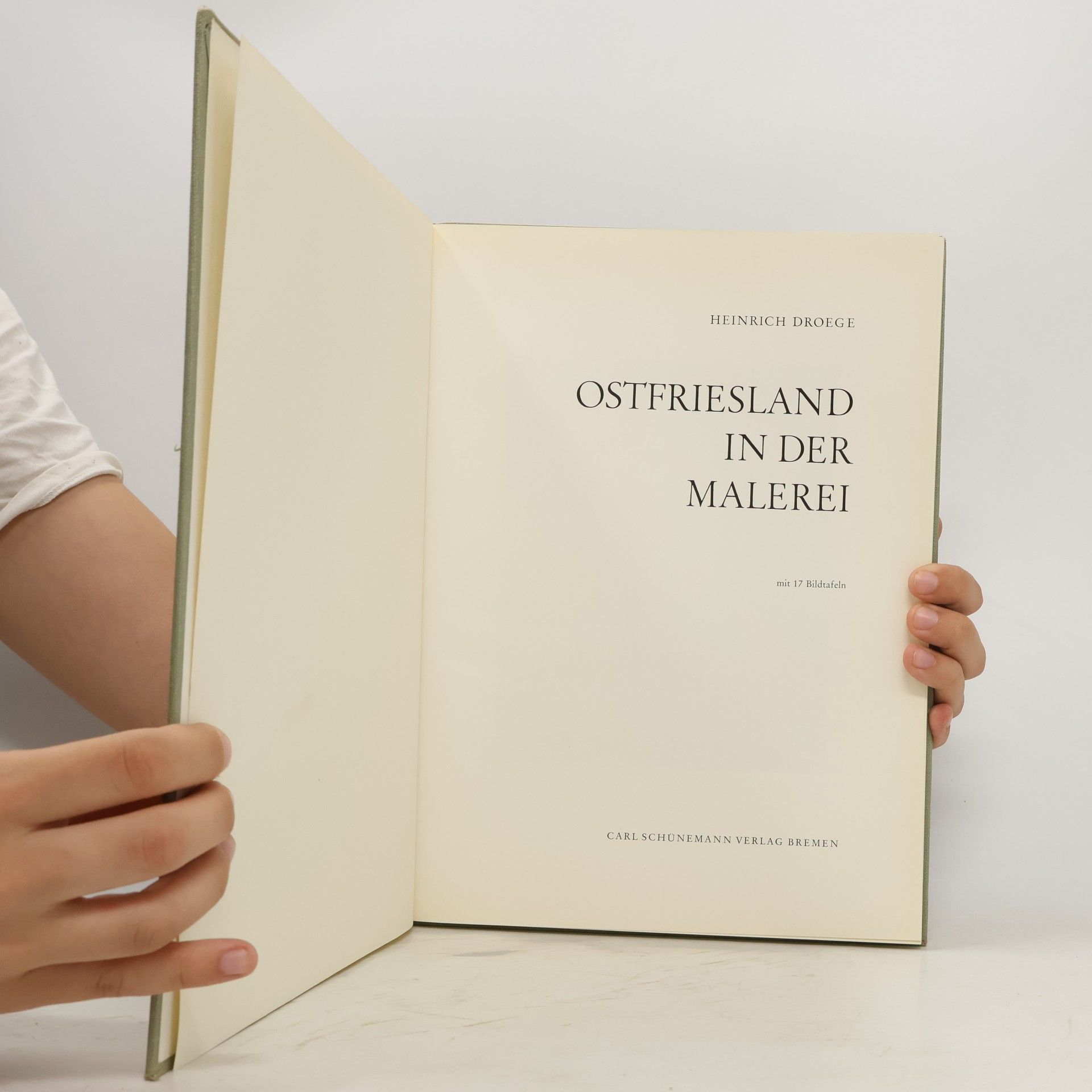 Heinrich Droege Ostfriesland in der Malerei