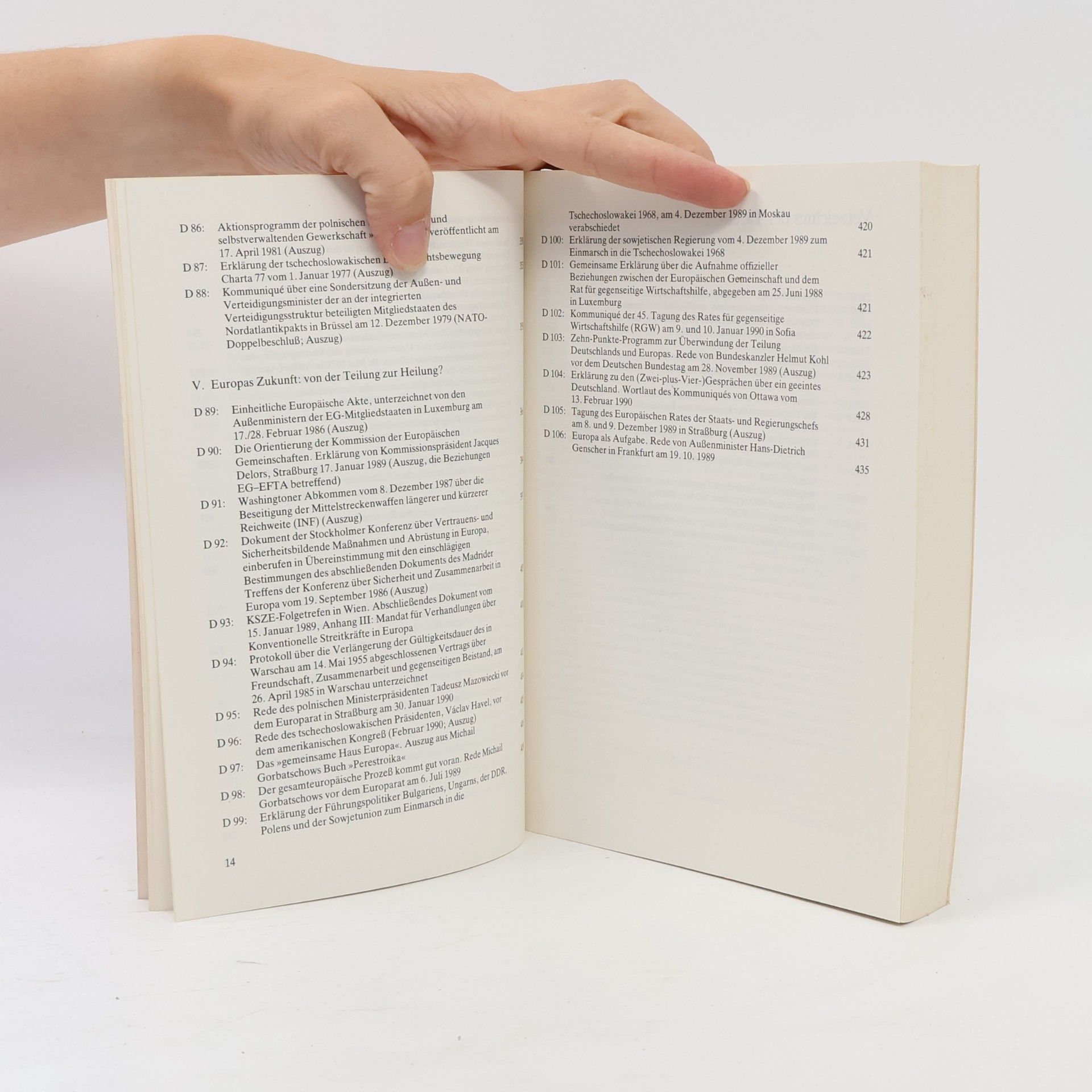 Curt Gasteyger Schriftenreihe - 285: Europa zwischen Spaltung und Einigung 1945 - 1990