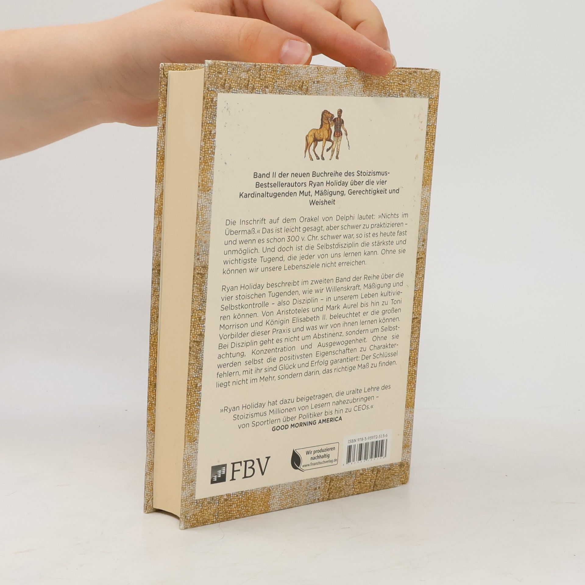 Ryan Holiday Disziplin – die Macht der Selbstkontrolle