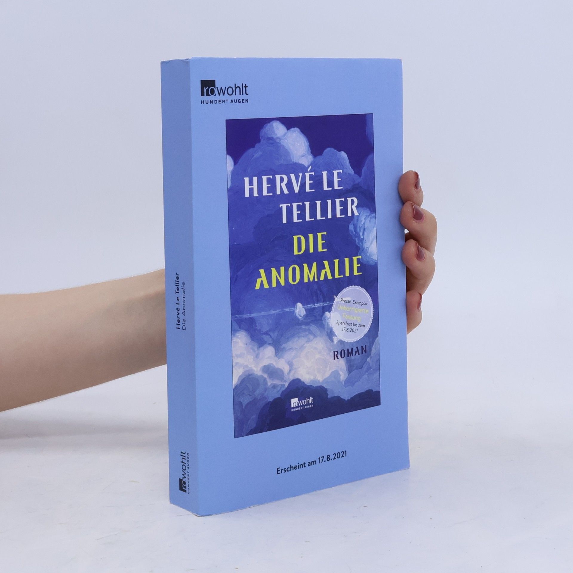 Hervé Le Tellier Die Anomalie