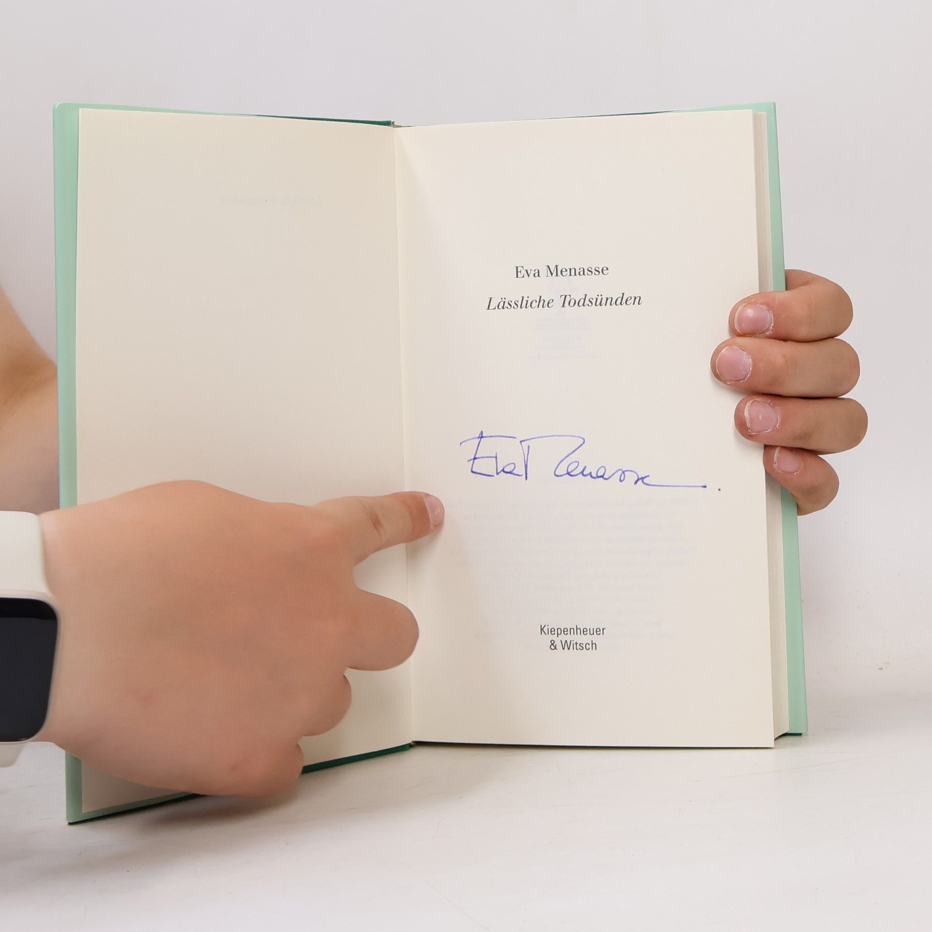 Eva Menasse Lässliche Todsünden