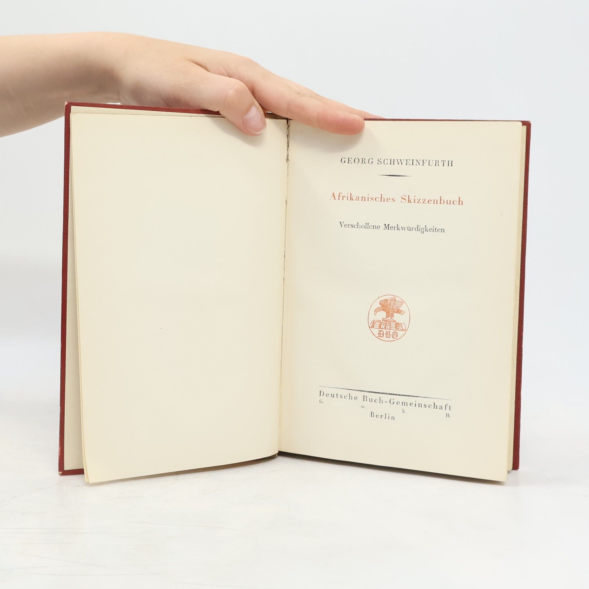 Georg Schweinfurth Afrikanisches Skizzenbuch