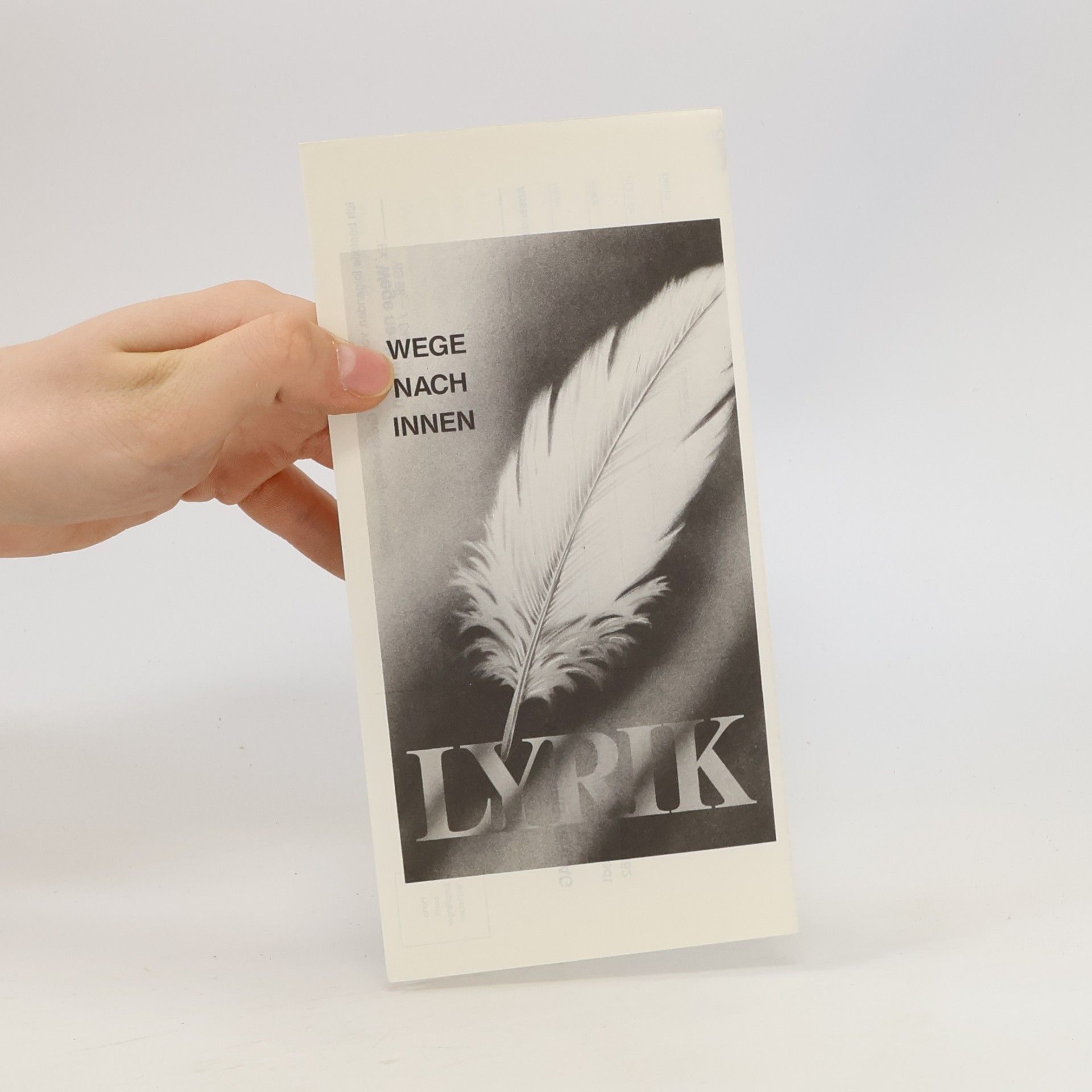 Autorenkollektiv Wege nach Innen. Lyrik