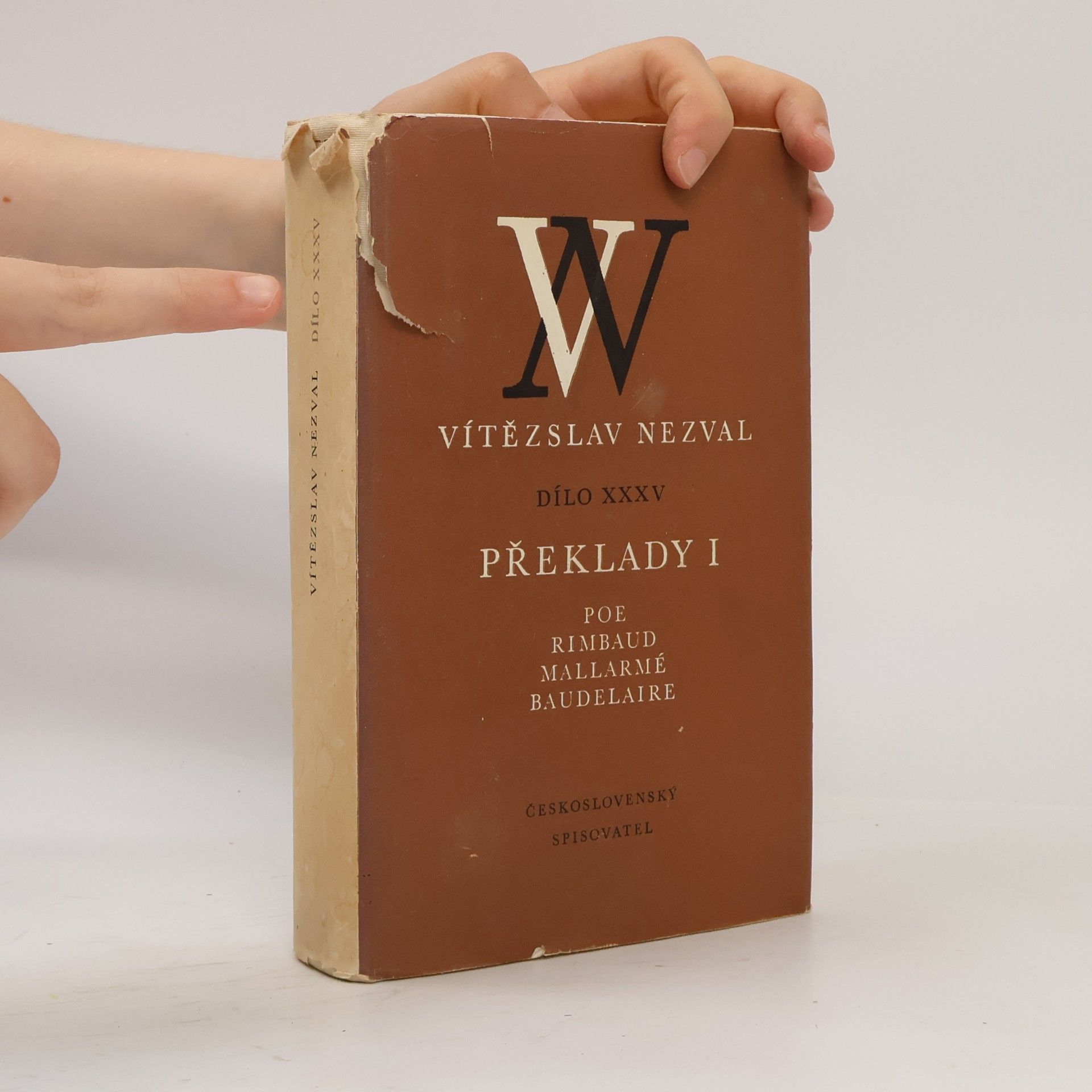 Vítězslav Nezval Dílo XXXV. Překlady I. Poe. Rimbaud. Mallarmé. Baudelaire