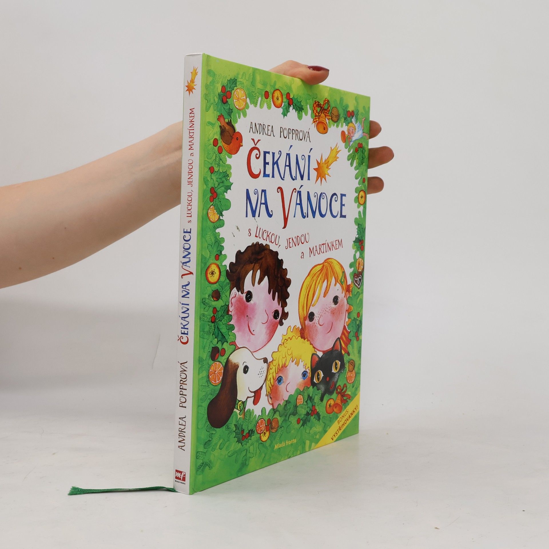 Andrea Popprová Čekání na Vánoce s Luckou, Jendou a Martínkem