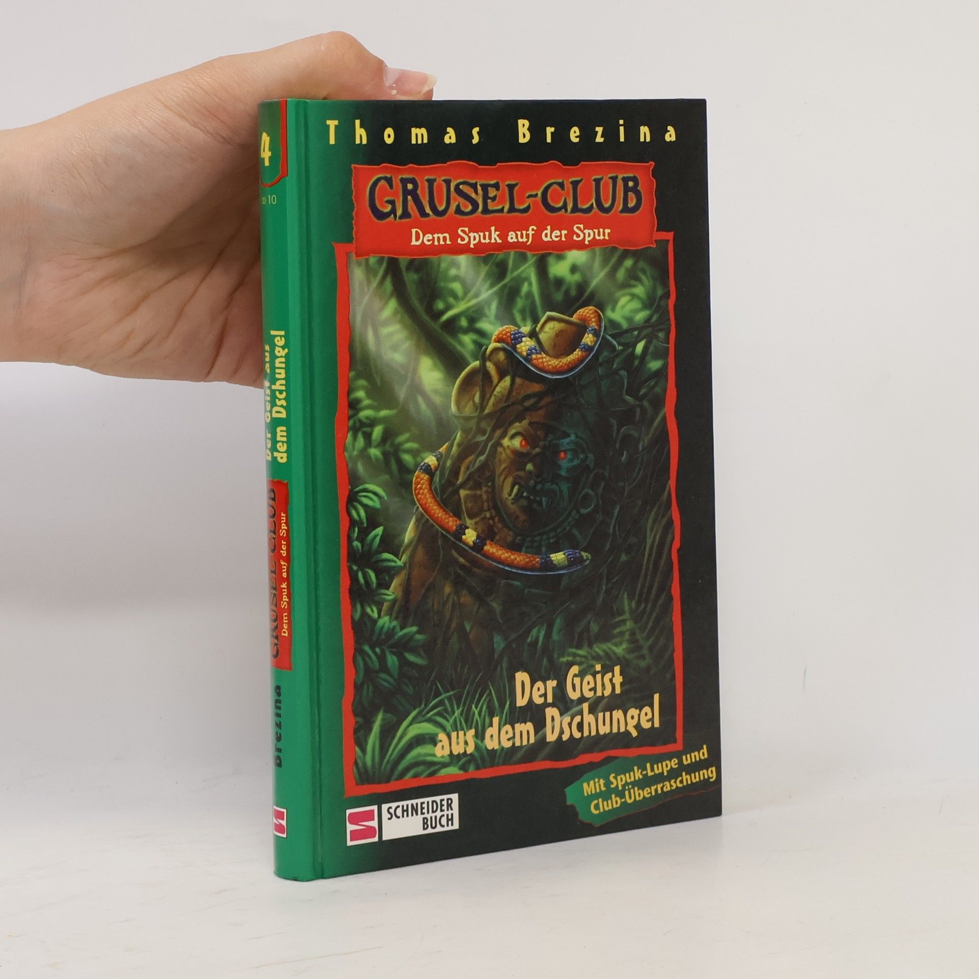 Thomas Brezina Grusel-Club - Dem Spuk auf der Spur, Band 04. Der Geist aus dem Dschungel