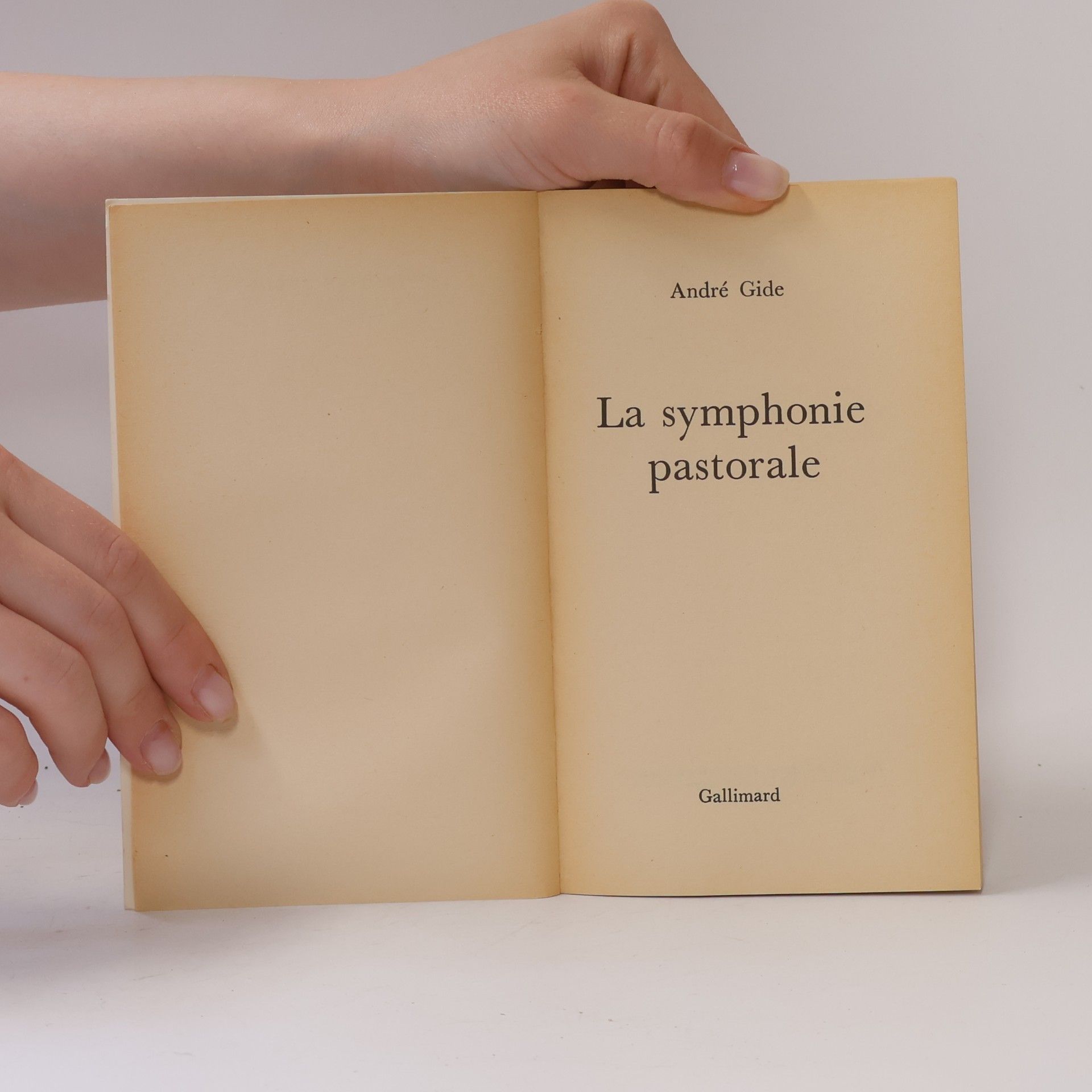 André Gide La symphonie pastorale 18.
