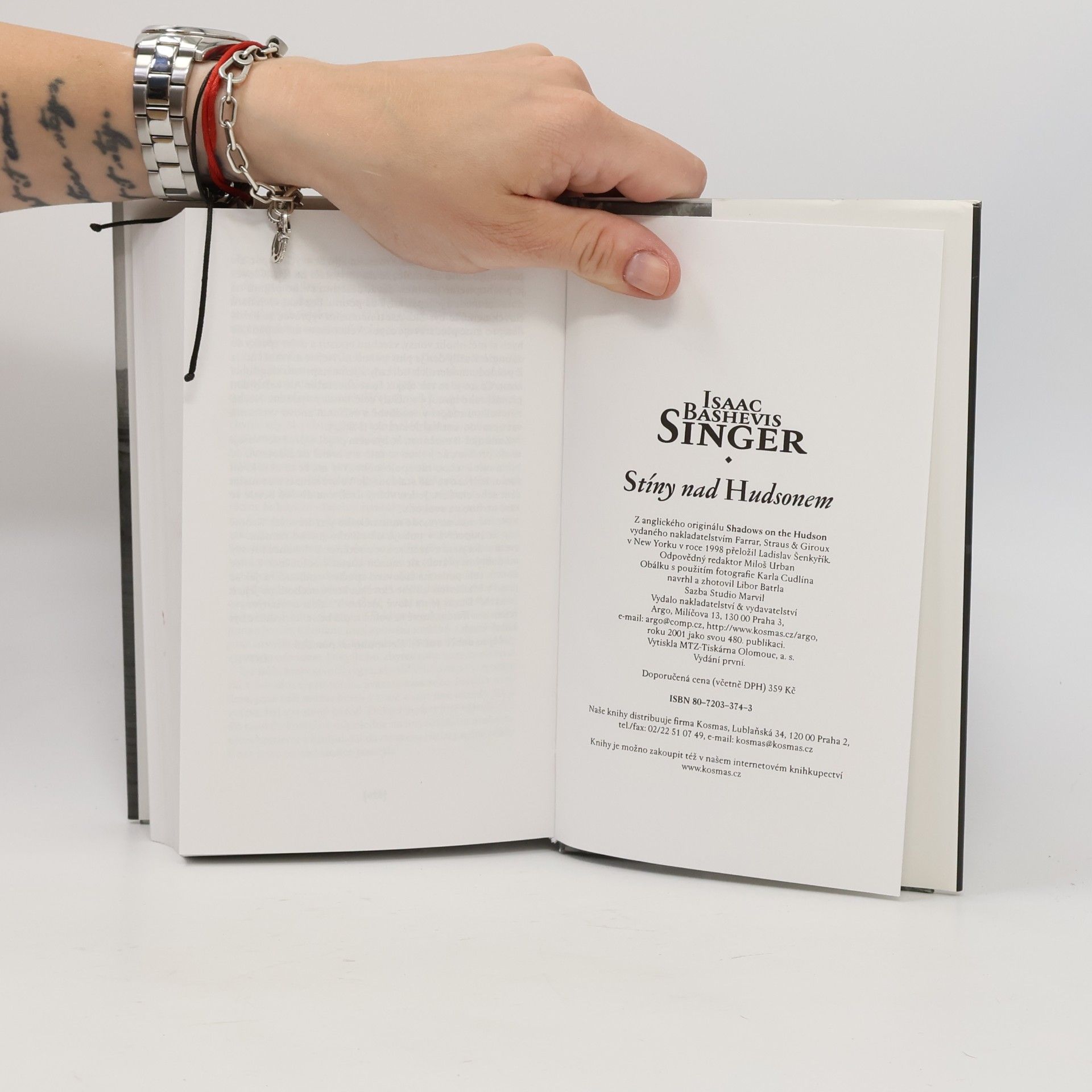 Isaac Bashevis Singer Stíny nad Hudsonem