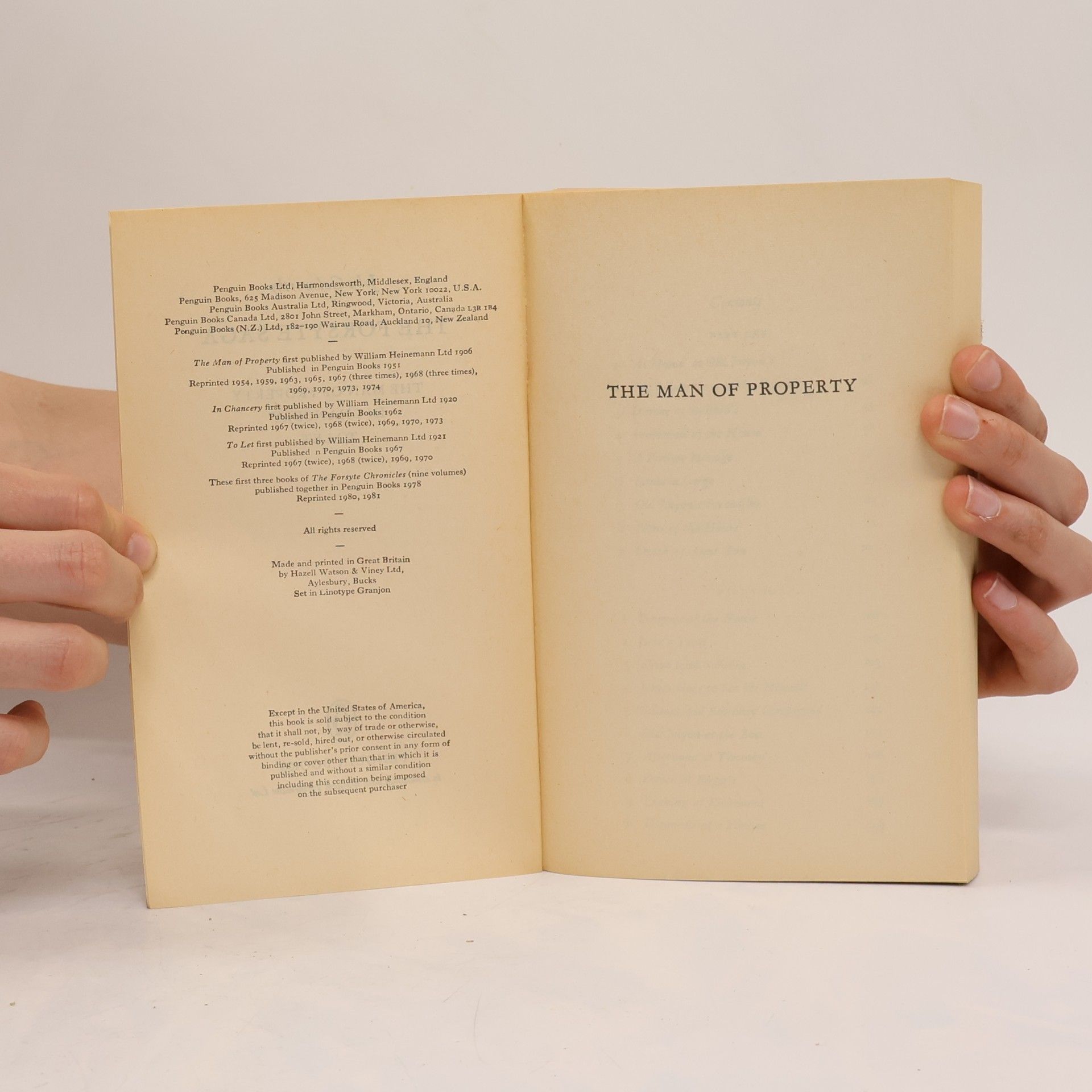 John Galsworthy The Forsyte Saga
