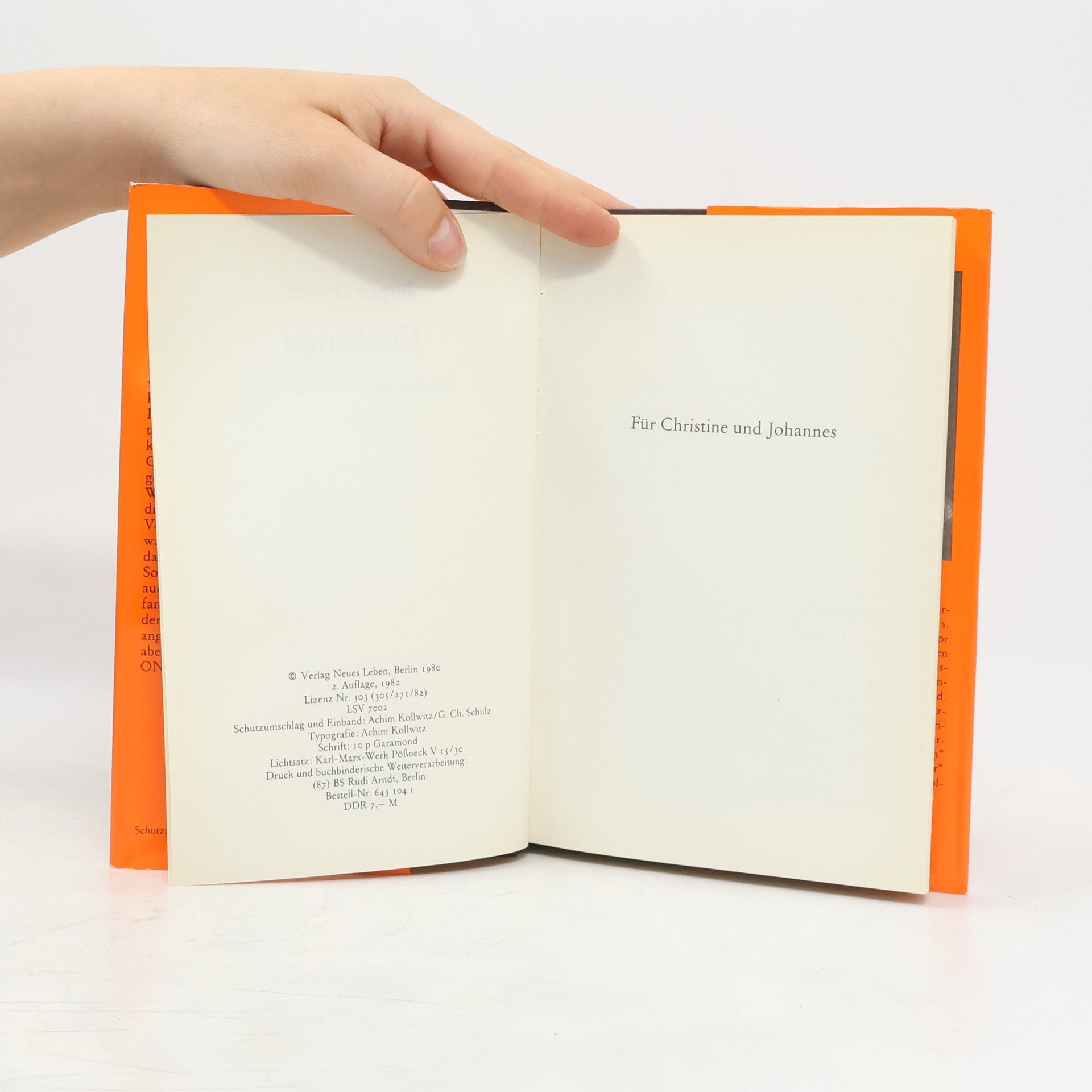 Jürgen Leskien Ondjango. Ein angolanisches Tagebuch