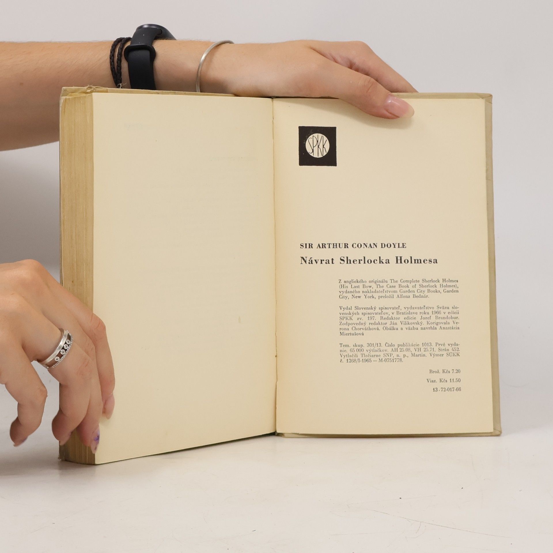 Arthur Conan Doyle Návrat Sherlocka Holmese