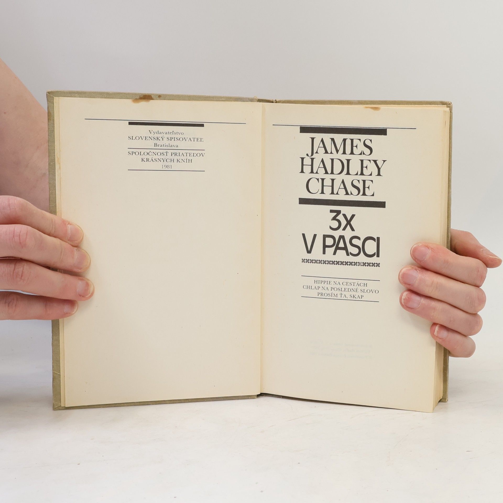 James Hadley Chase 3x v pasci